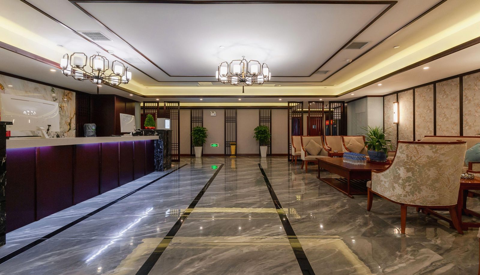 Zewnętrzna część hotelu - Fenghua Hotel