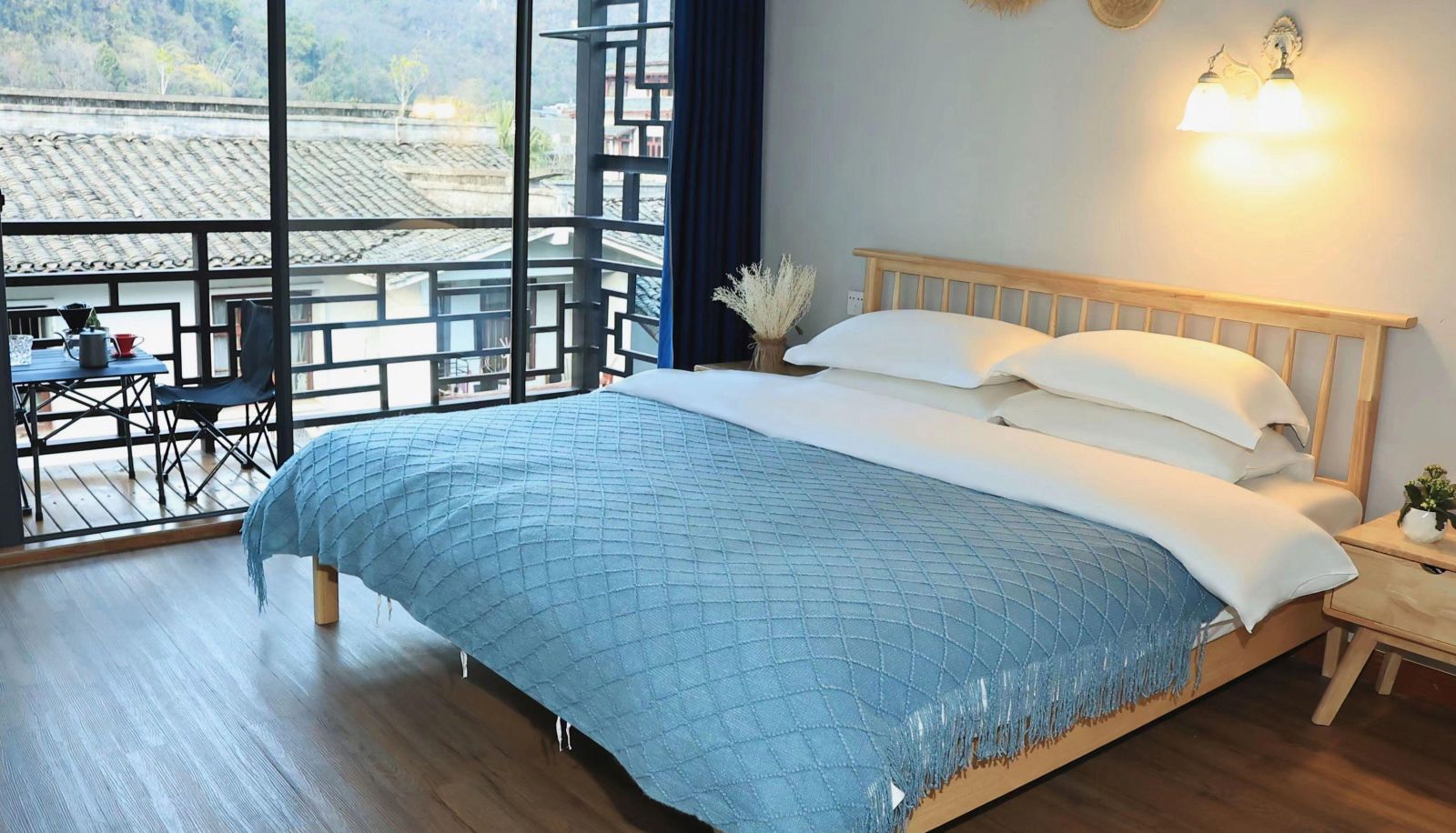 Kamer met uitzicht op de bergen - Taihezhi Hotel (Yangshuo West Street Branch)