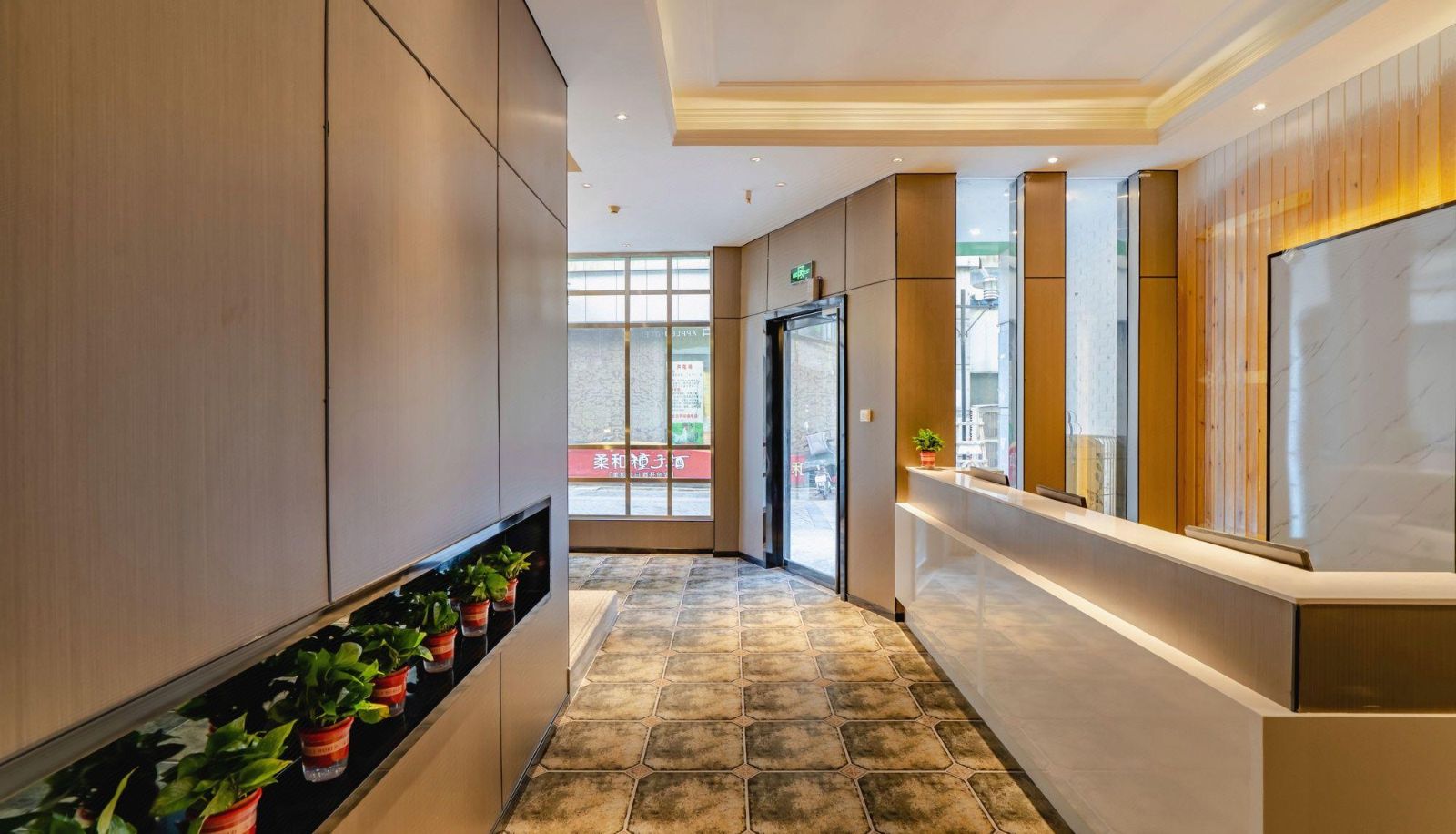 Zona exterior del hotel - Apple Hotel (Hefei Ligang Galaxy New City Store)