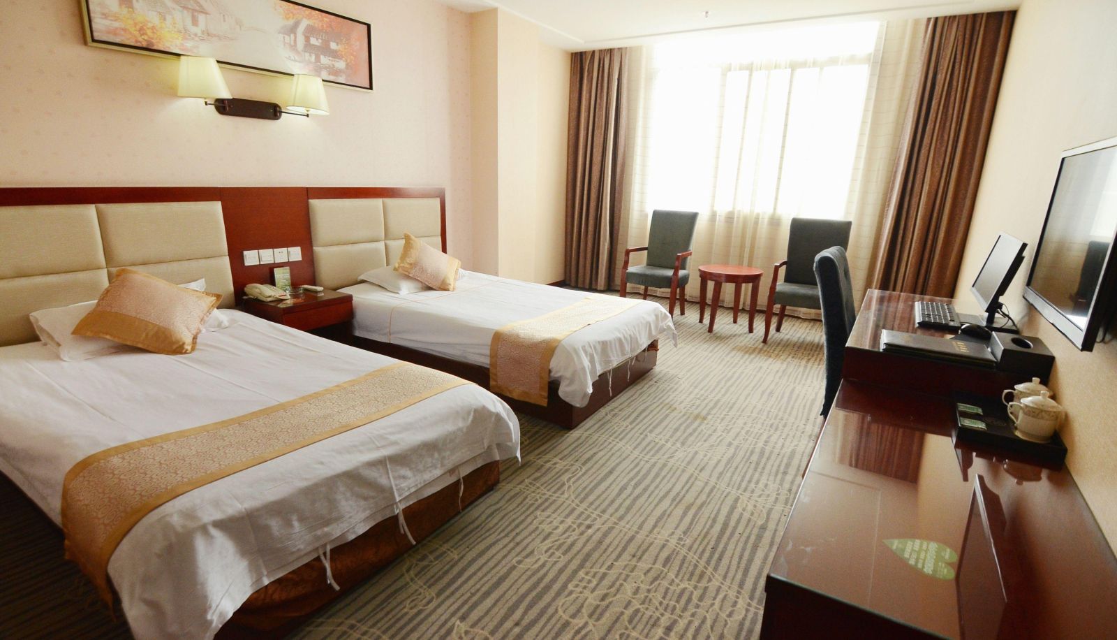 Pokój typu business - Lucktai Haojue Hotel (Shuanggang North First Ring Store) (formerly Haojue Holiday Inn)