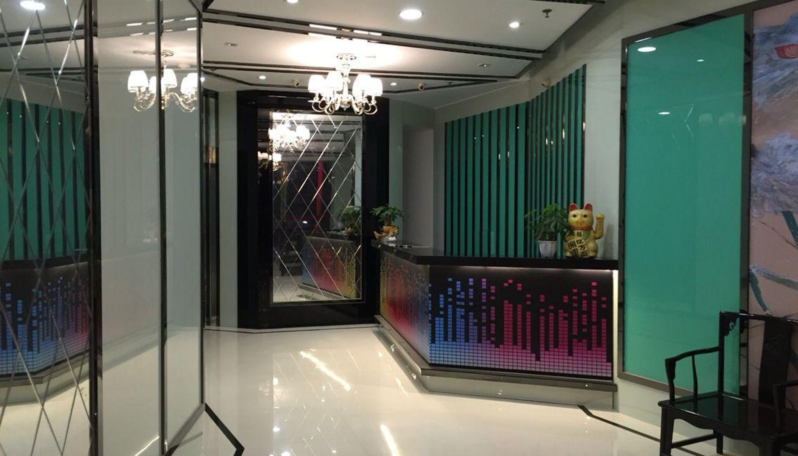 Area esterna dell'hotel - Hanshan Hotel
