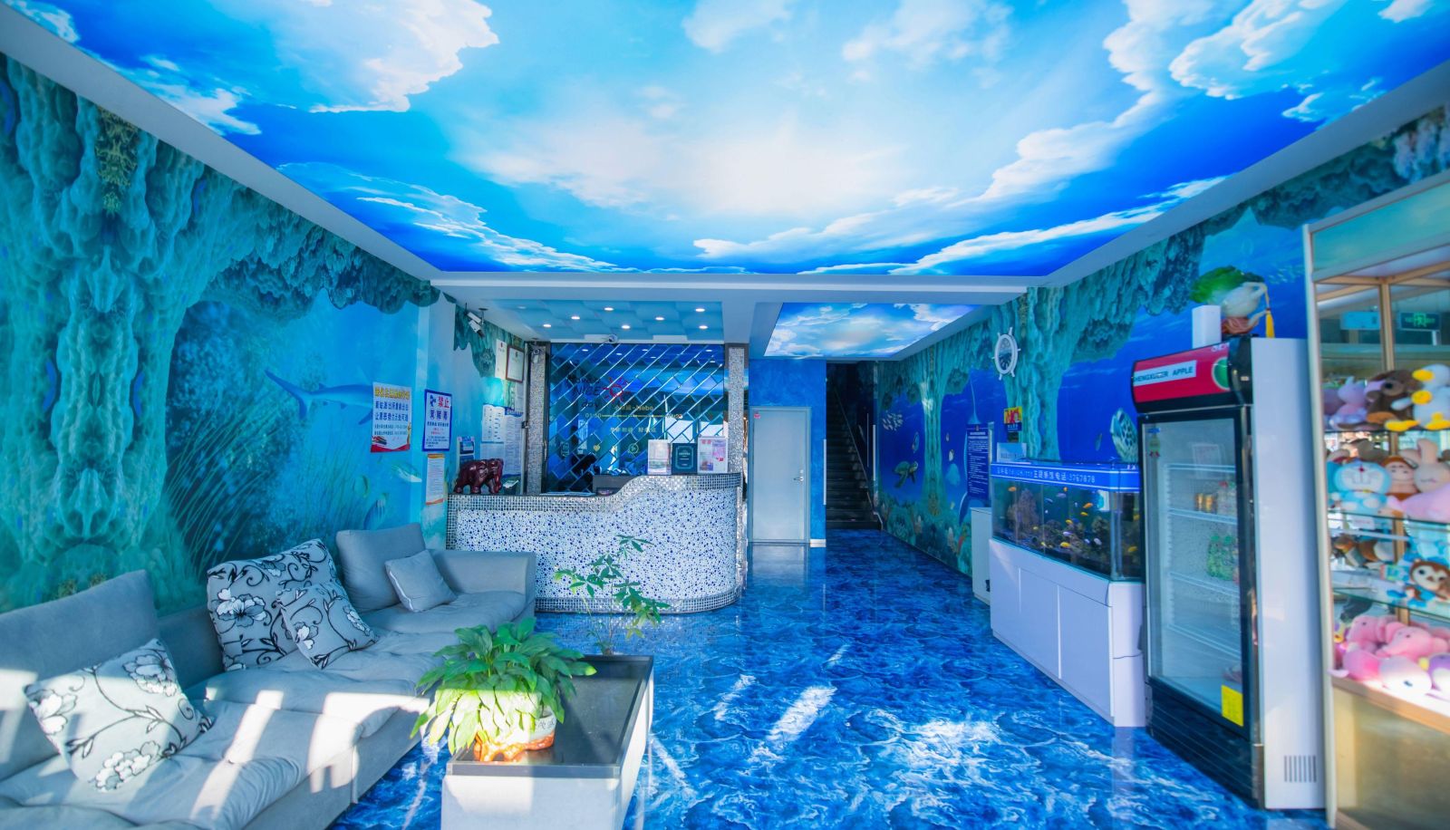 Hotel outdoor area - Deep Breath Boutique Hotel (Xinzhan Plaza Store)