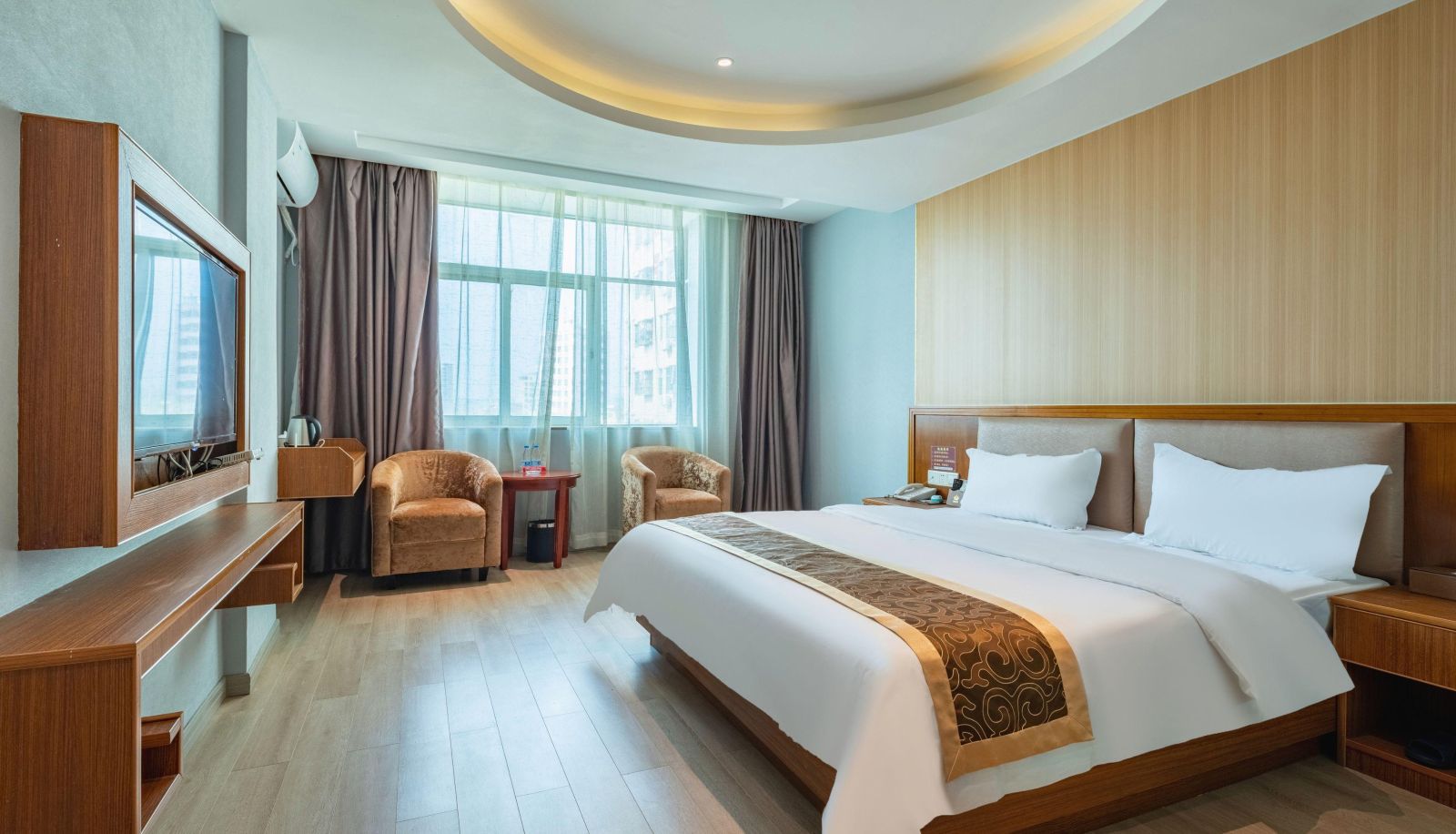 Business-Zimmer - Huangting Business Hotel (Qiaotou Subway Station Store)