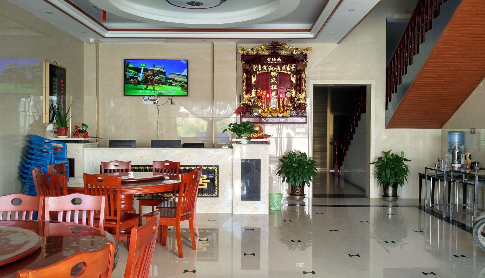 Hotel outdoor area - Jiuhua Yaju Hotel