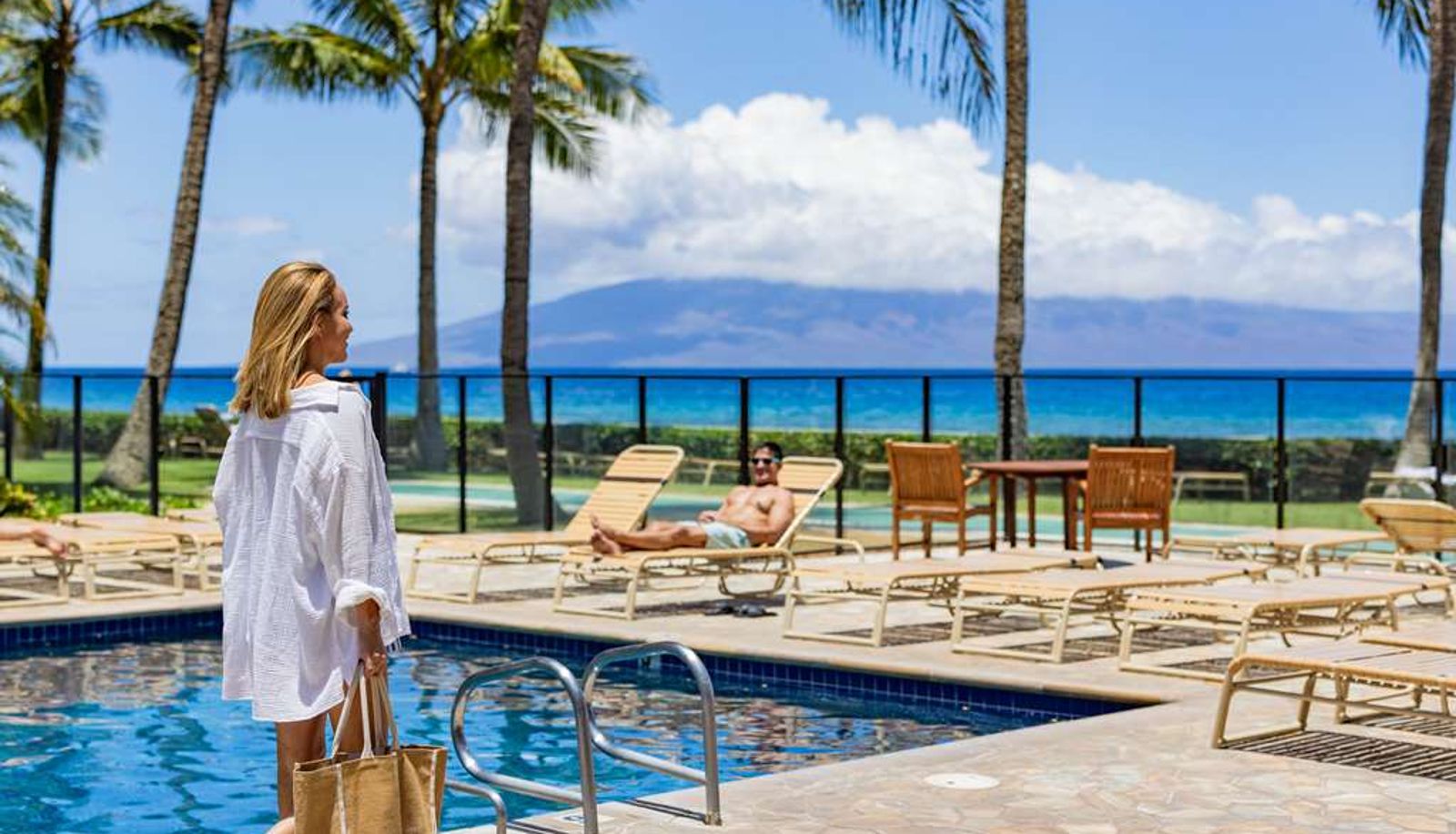 Zwembad - Aston Mahana at Kaanapali
