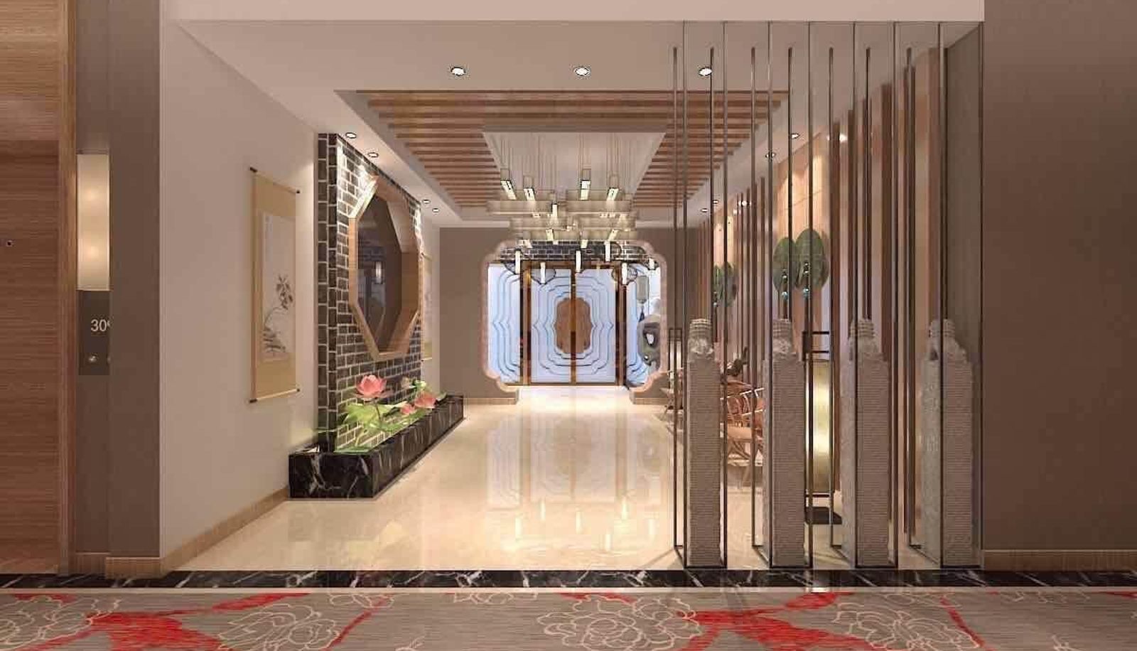Zona exterior del hotel - Jinhui New Chinese Style Business Hotel
