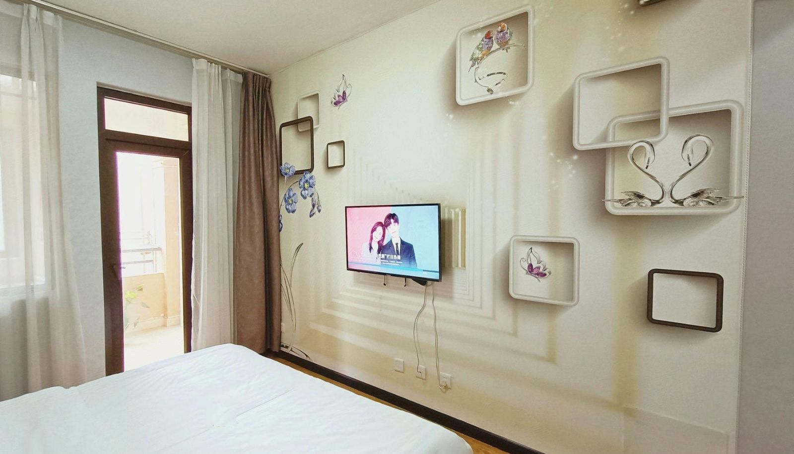 Pokój typu business - Feihong Boutique Hotel (Honggao Road Subway Station Xihua University Longcheng International Store)