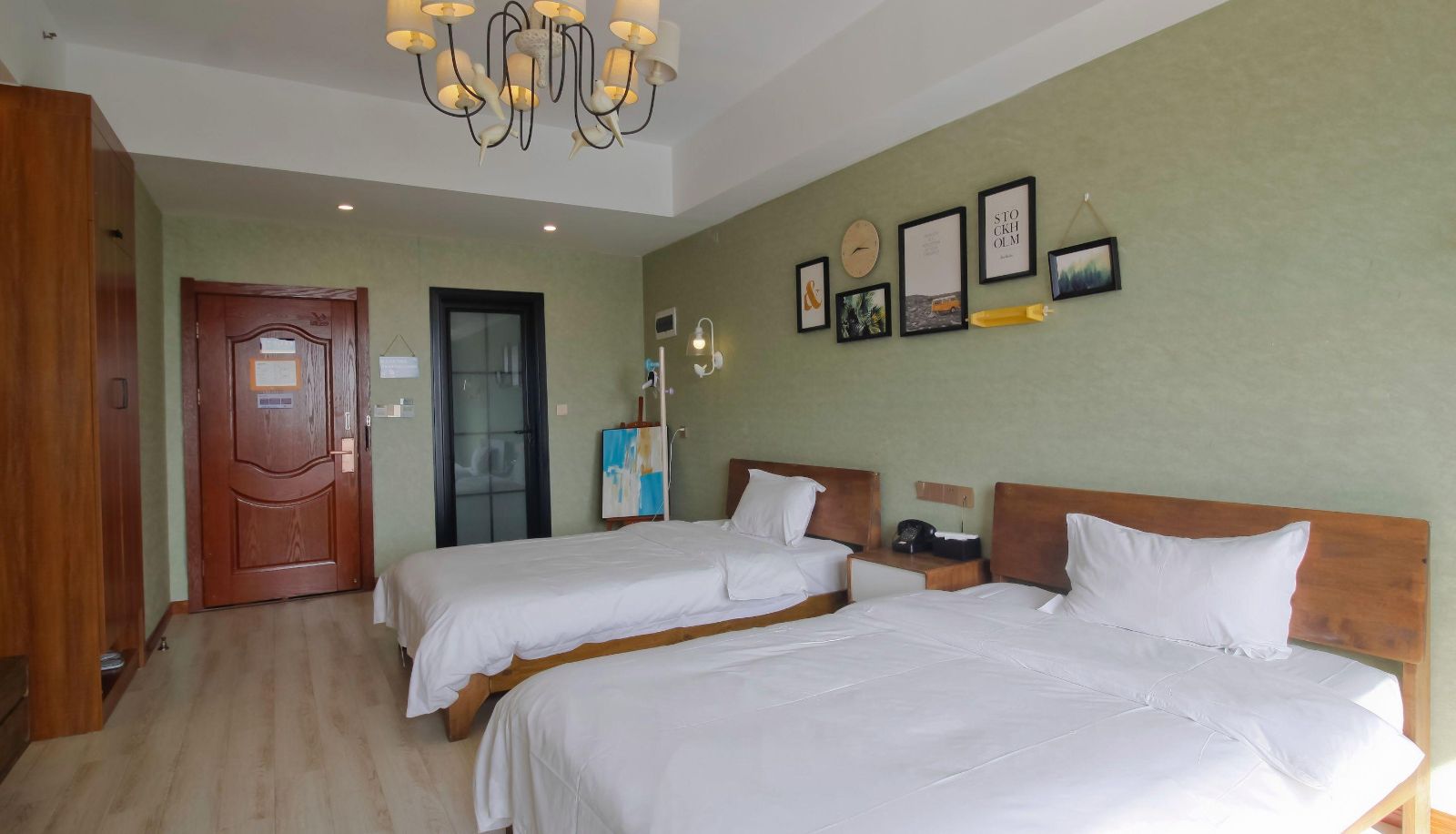 Room with lake view - Under the umbrella of Home Inn - Hefei Binhu Rongchuang Park Paibai Cloud Hotel