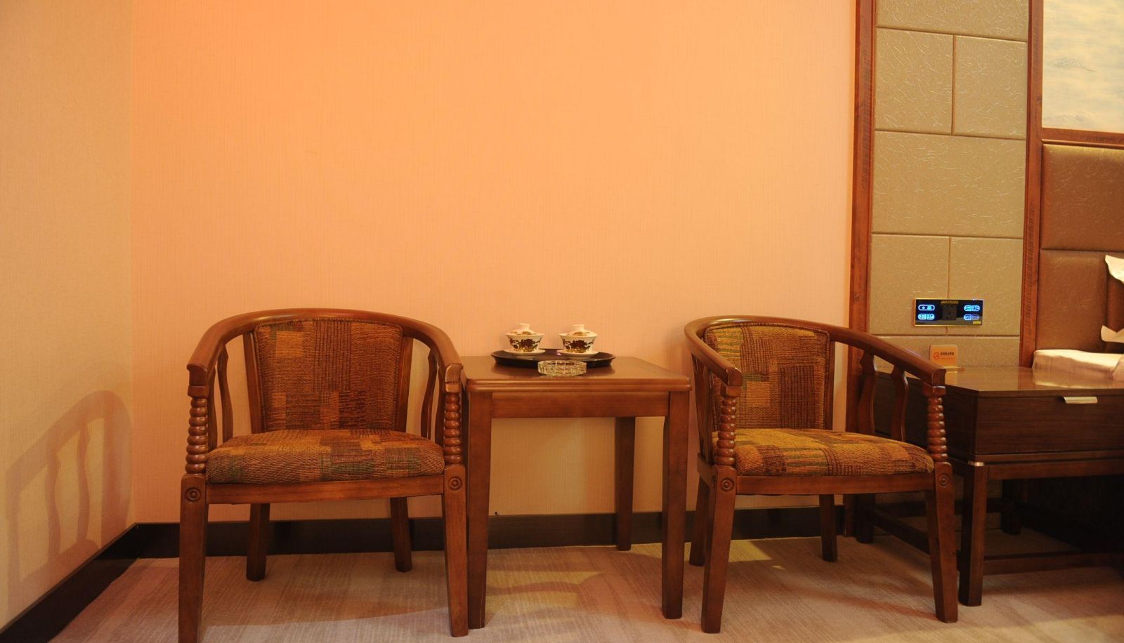 Buitenruimte van het hotel - Shengwang Business Hotel