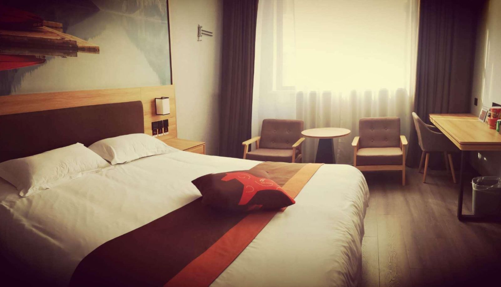 Pokój typu business - Changzhou)  Menghe Ancient Town Junyi Chain Hotel (Xingguangcheng Branch