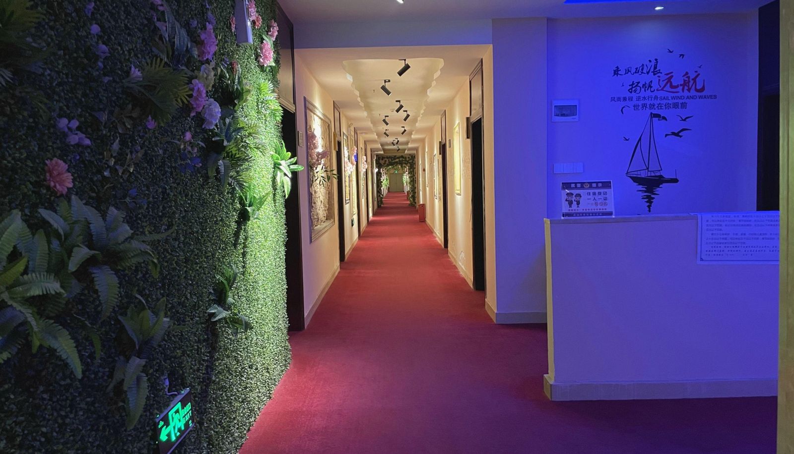 Buitenruimte van het hotel - Ace Boutique Accommodation (Zengcheng Sanjiang Branch)
