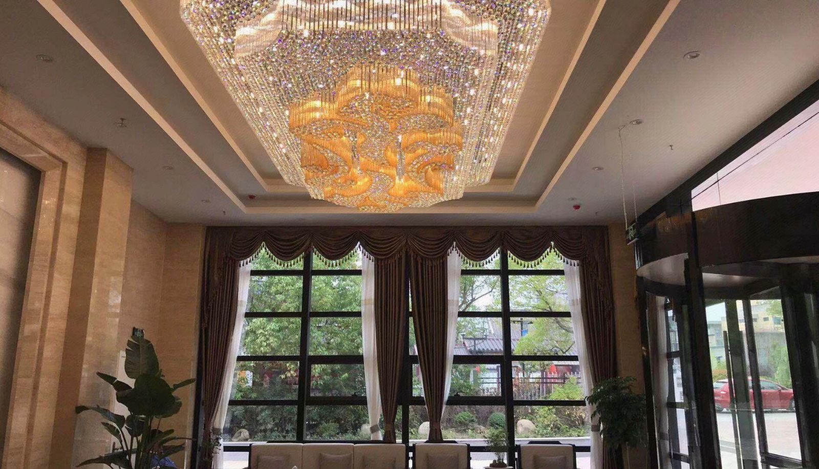 Buitenruimte van het hotel - Green Villa Crystal Selection Hotel (Tangzha Ancient Town Branch)