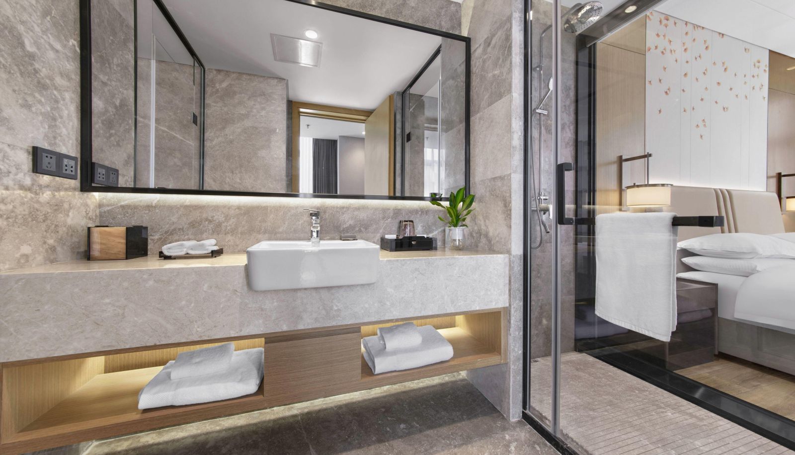 Business-Zimmer - Puli Boutique Hotel (Chengdu China Railway Industrial Park Branch)