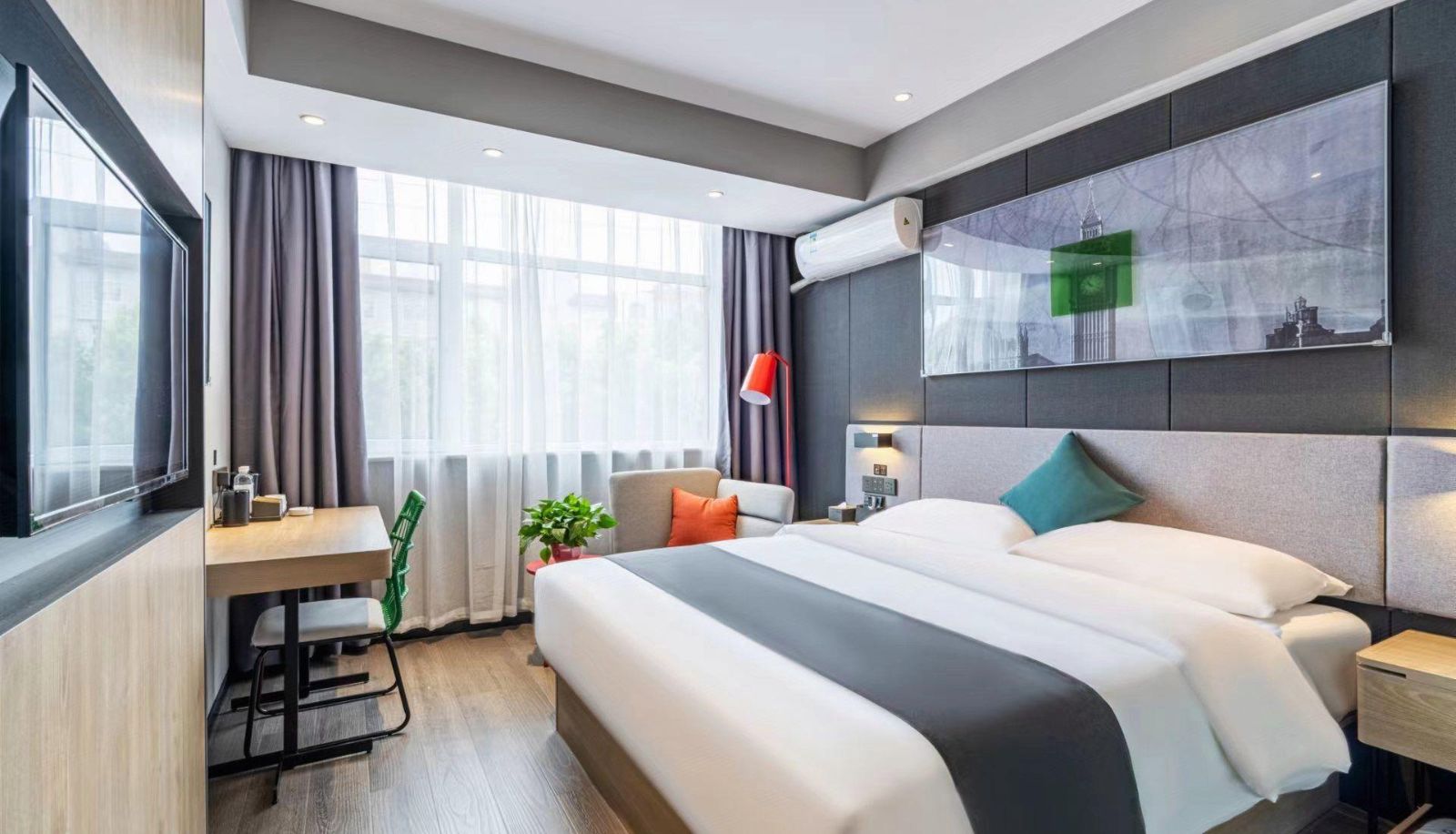 Business-Zimmer - Junyi Chain Hotel (Yongnian Hebei Shop Standard Parts Store)