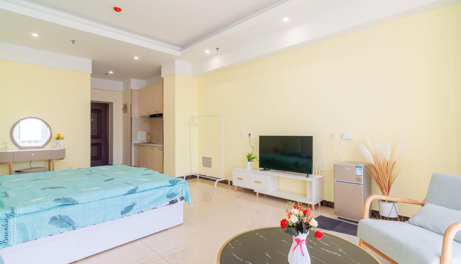 Zimmer - Aishang Hotel (Shijiazhuang Chang'an Wanda Store)
