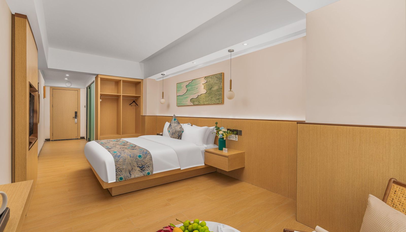 Camera con vista montagna - Qilin Xingguang Jiangjing Holiday Hotel (Splashing Plaza Store)