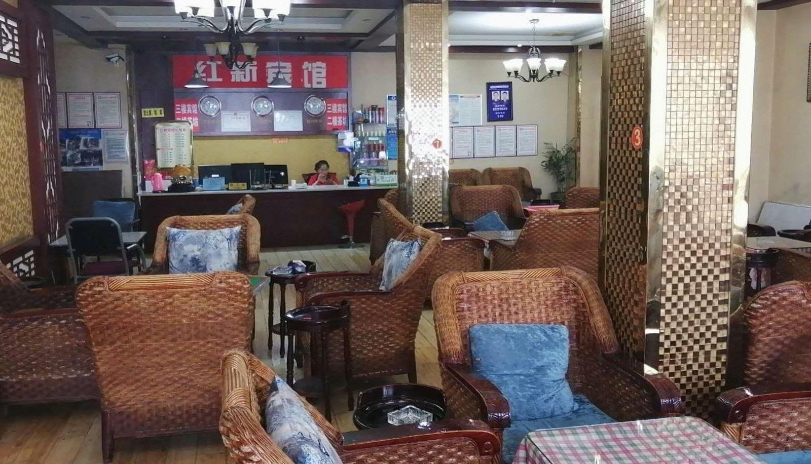 Area esterna dell'hotel - Hongxin Hotel