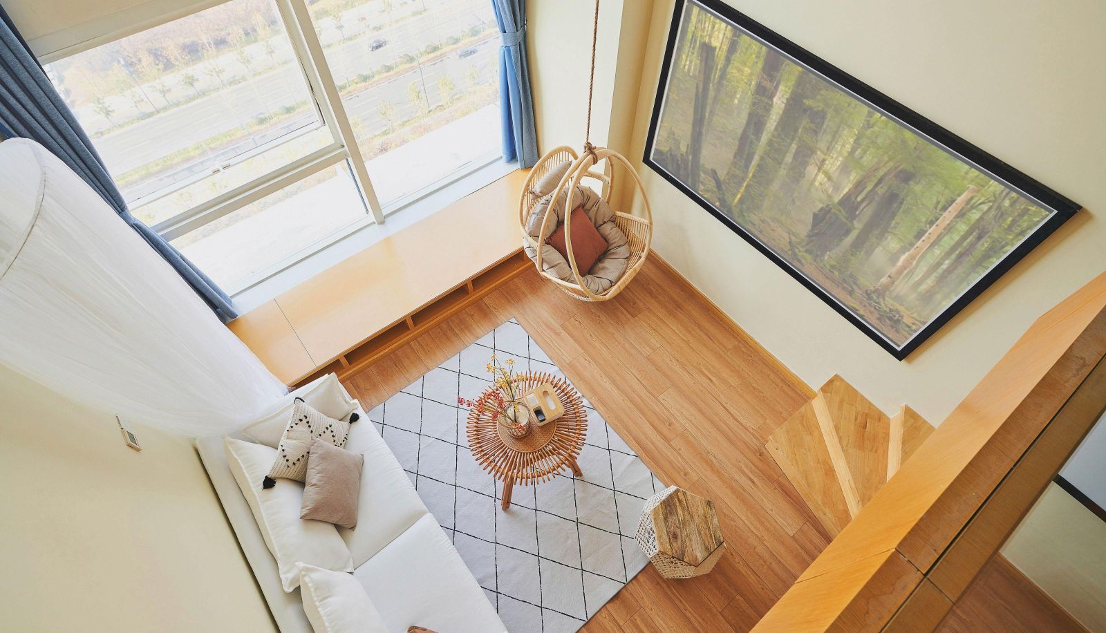 Pokój z widokiem na rzekę - Reesseff Loft Designer Hotel (Central South Century City Store)