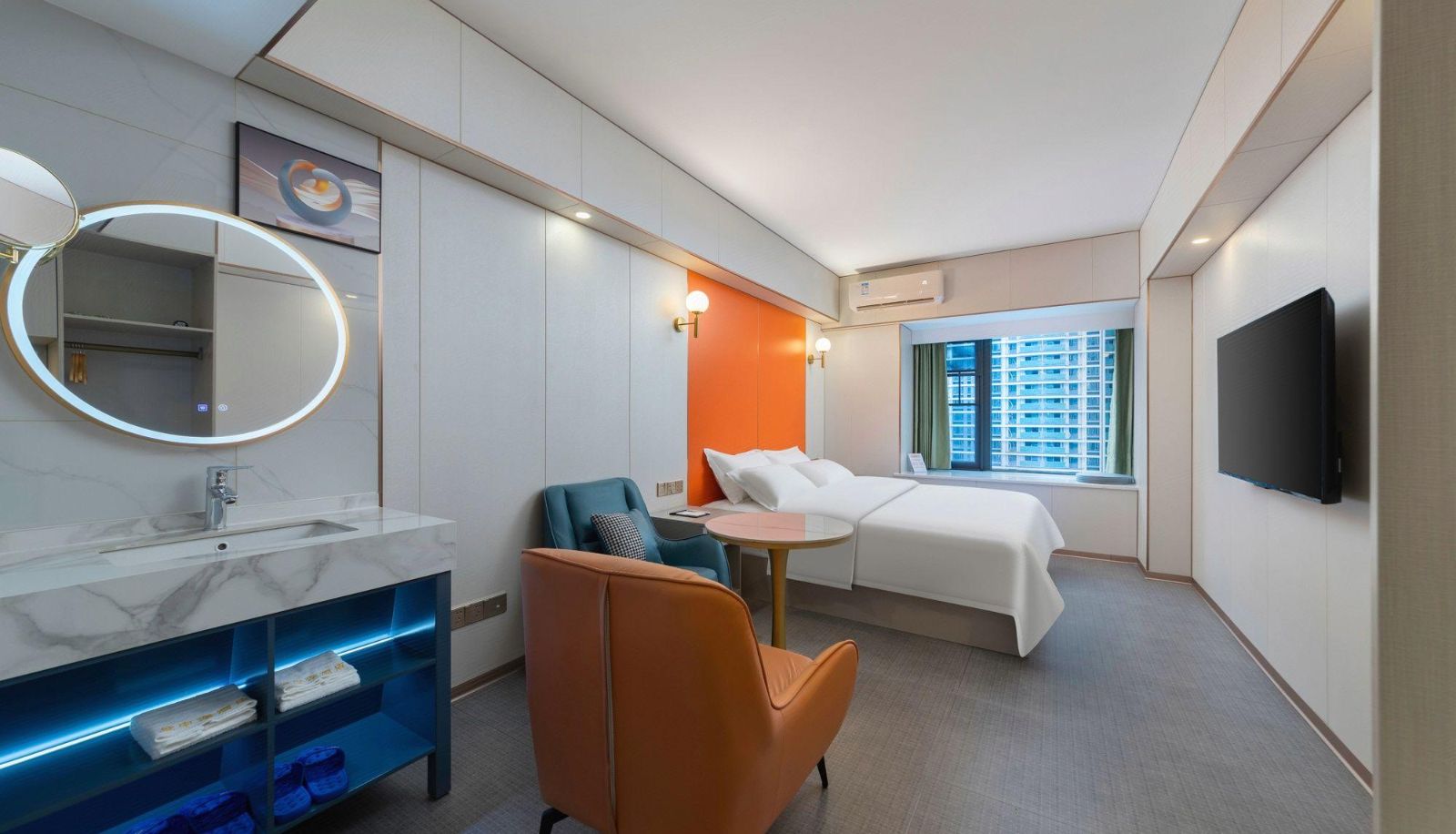 Pokój typu business - Jinzhonghuan Hotel (Wanjiali Plaza Evening News Avenue Branch)