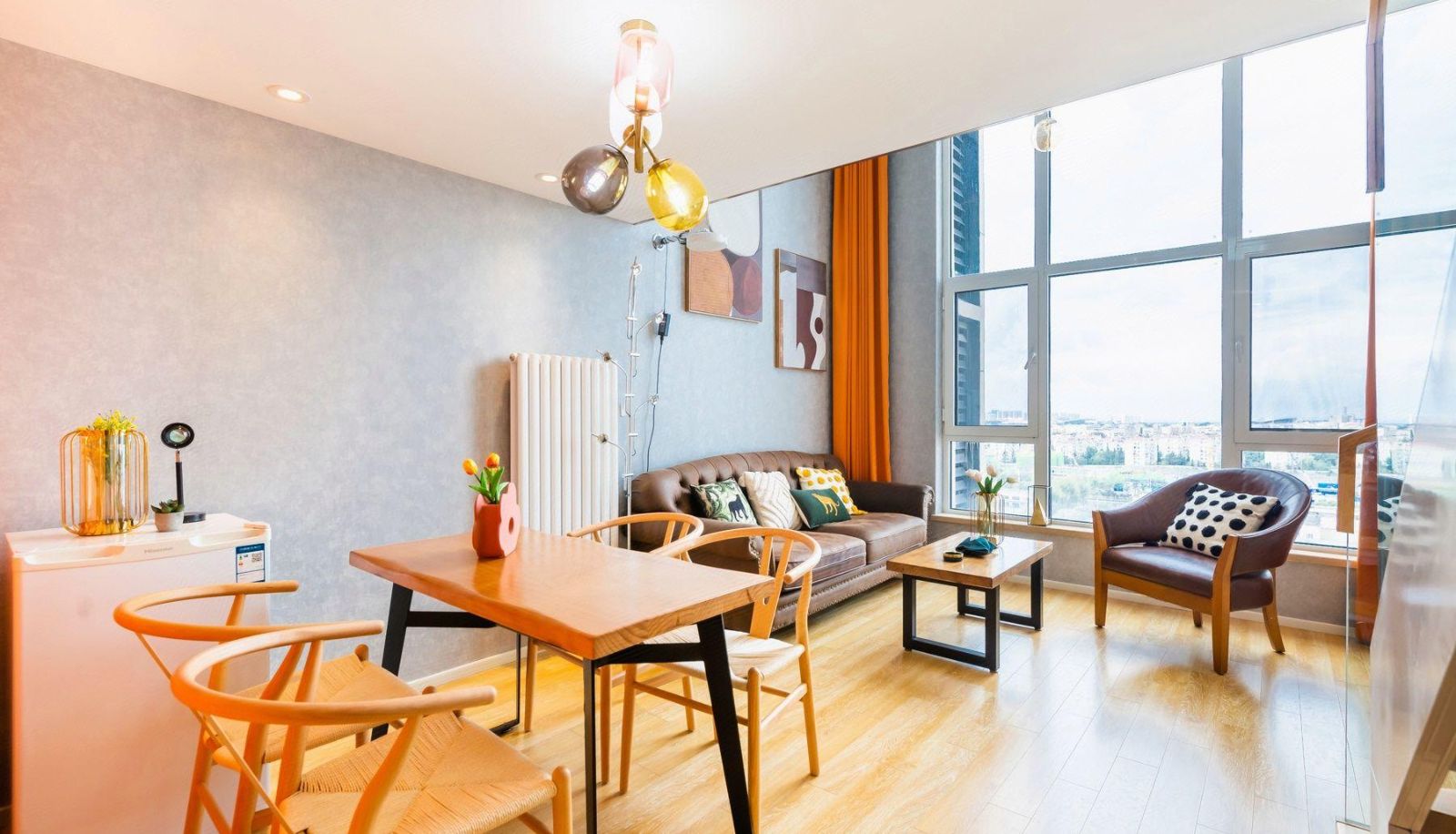 Pokój - Visgaya Intelligent Luxury Loft Movie Watching Apartment (Poly Central Park Branch)
