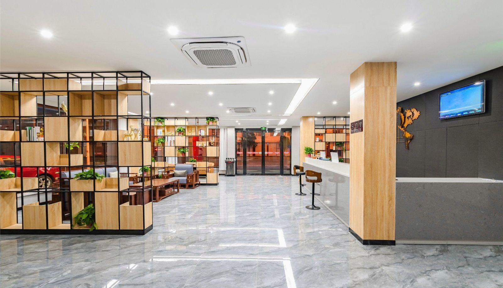 Hotel Außenbreich - Xinyang)  Gushi County Junyi Chain Hotel (Chenlinzi Bus Station Store