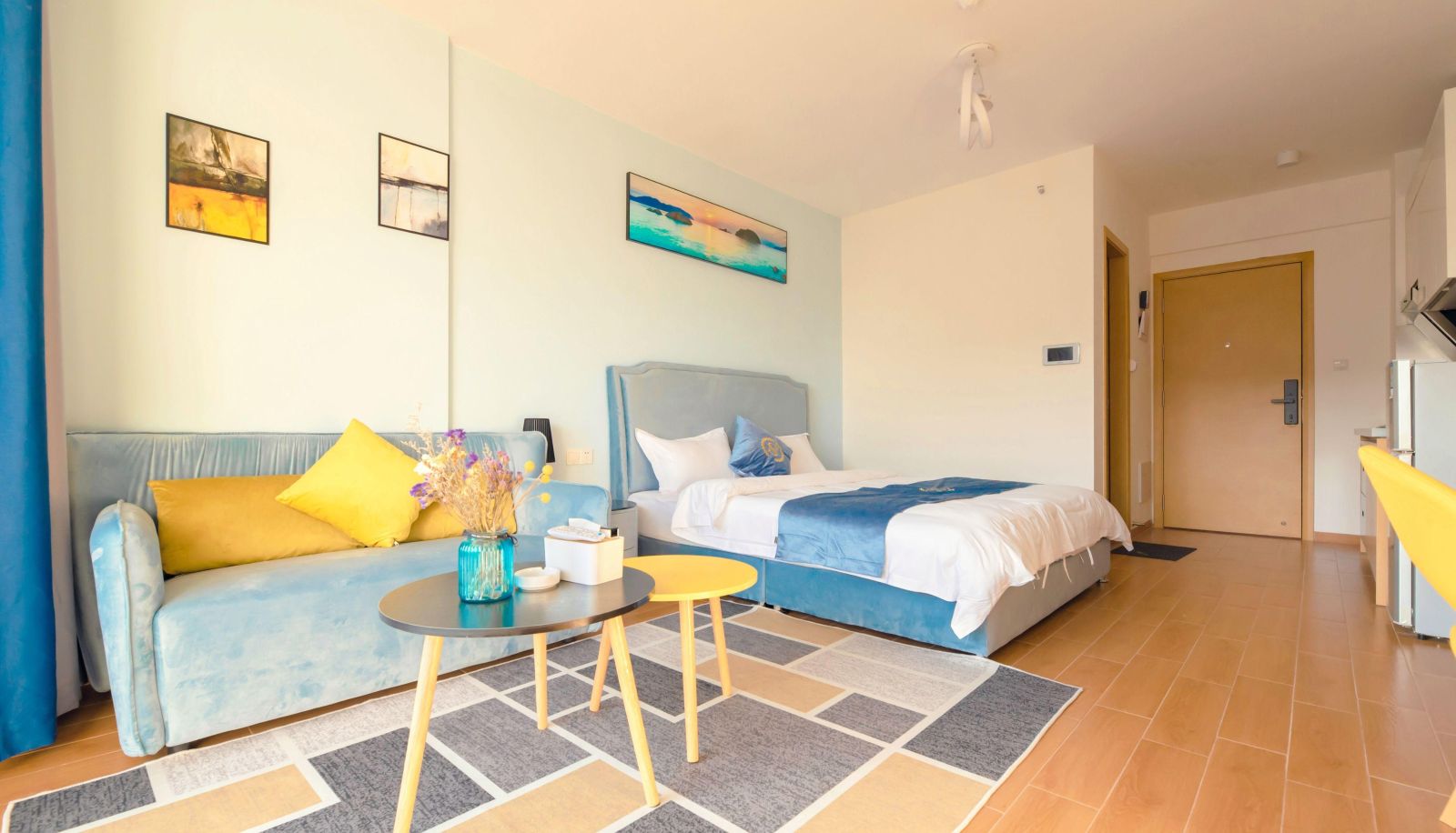 Kamer met balkon - Meet Home Dwelling (Guangzhou Eighth People's Hospital Store)