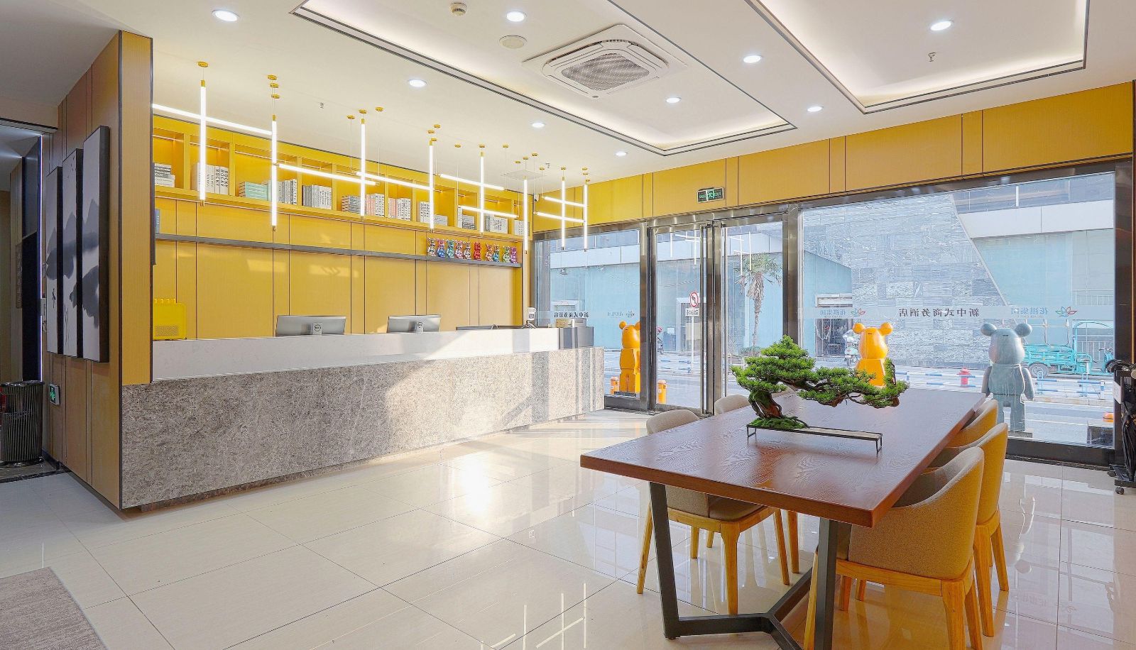 Buitenruimte van het hotel - Huaqi Hotel (Changshu Yushan Park Branch)