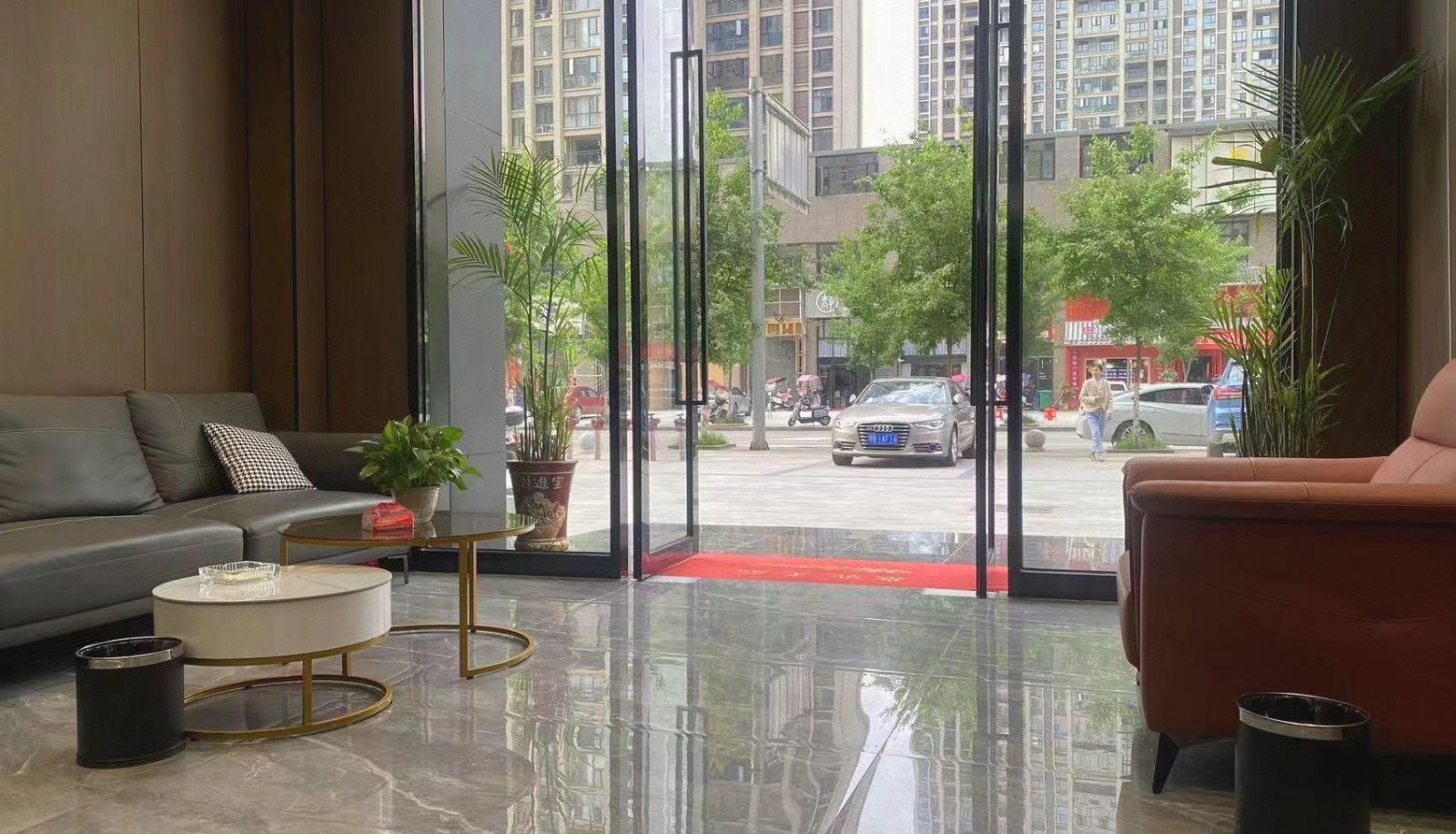 Buitenruimte van het hotel - Yangxin Fuhe Renjia Hotel