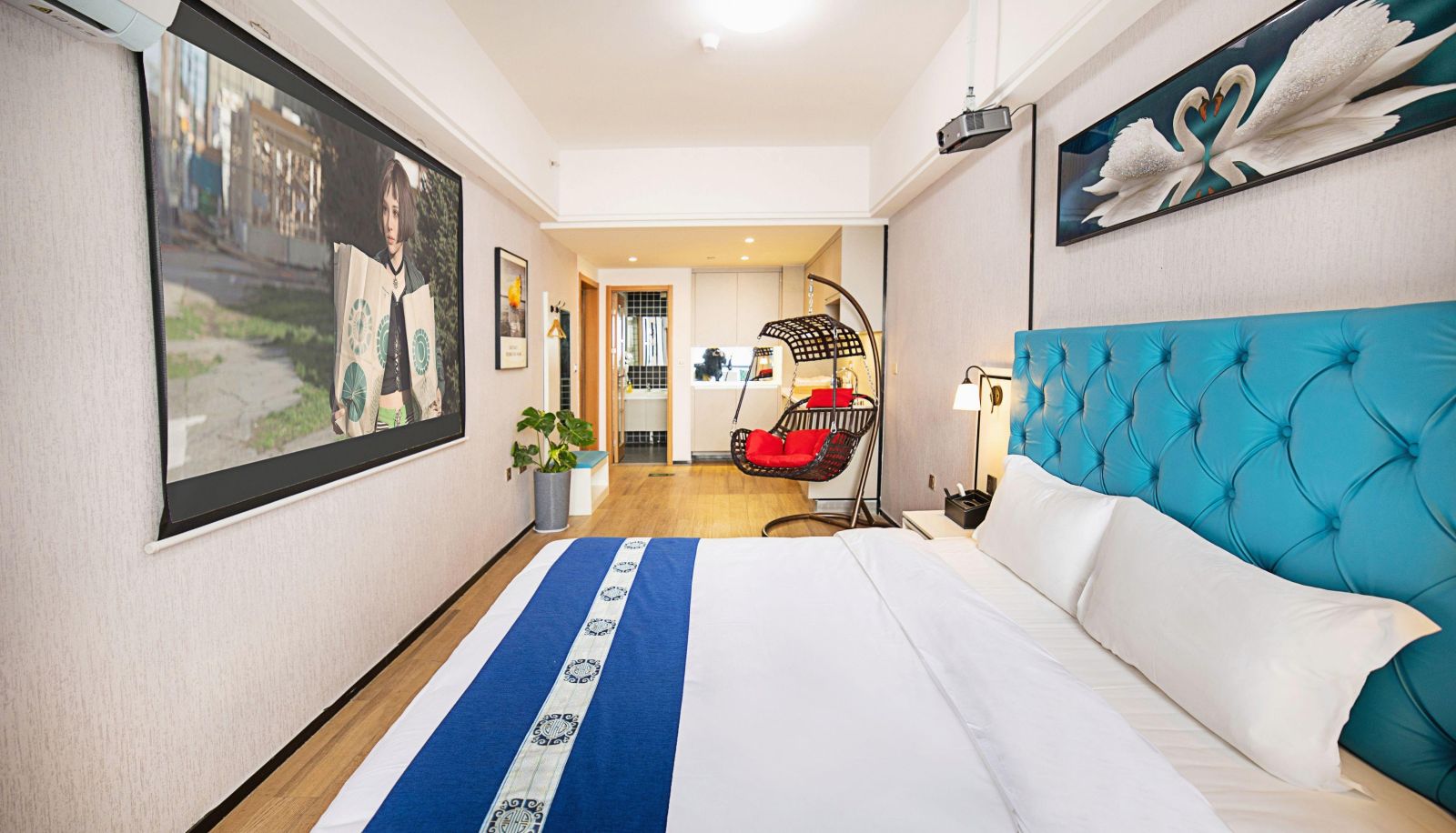 Pokój - Xinzheng)  Shuanghu Avenue Bi'an Viewing Hotel (Jinyicheng Branch