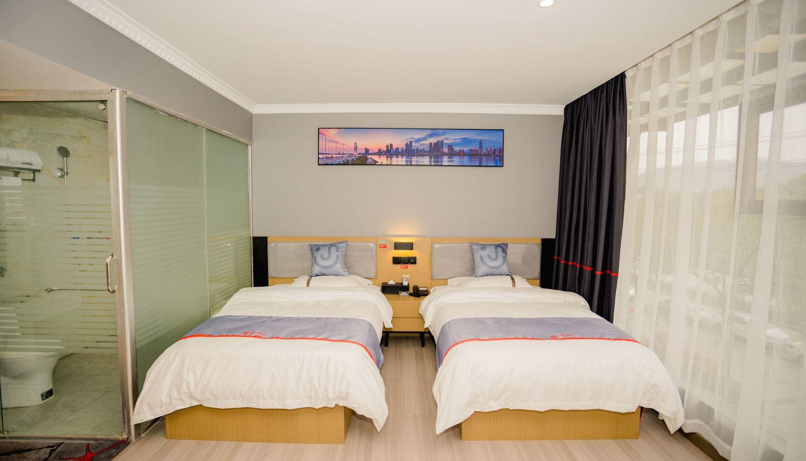 Business-Zimmer - Hubei)  Huangshi  Xialu District Junyi Chain Hotel (Hubei Institute of Technology Store