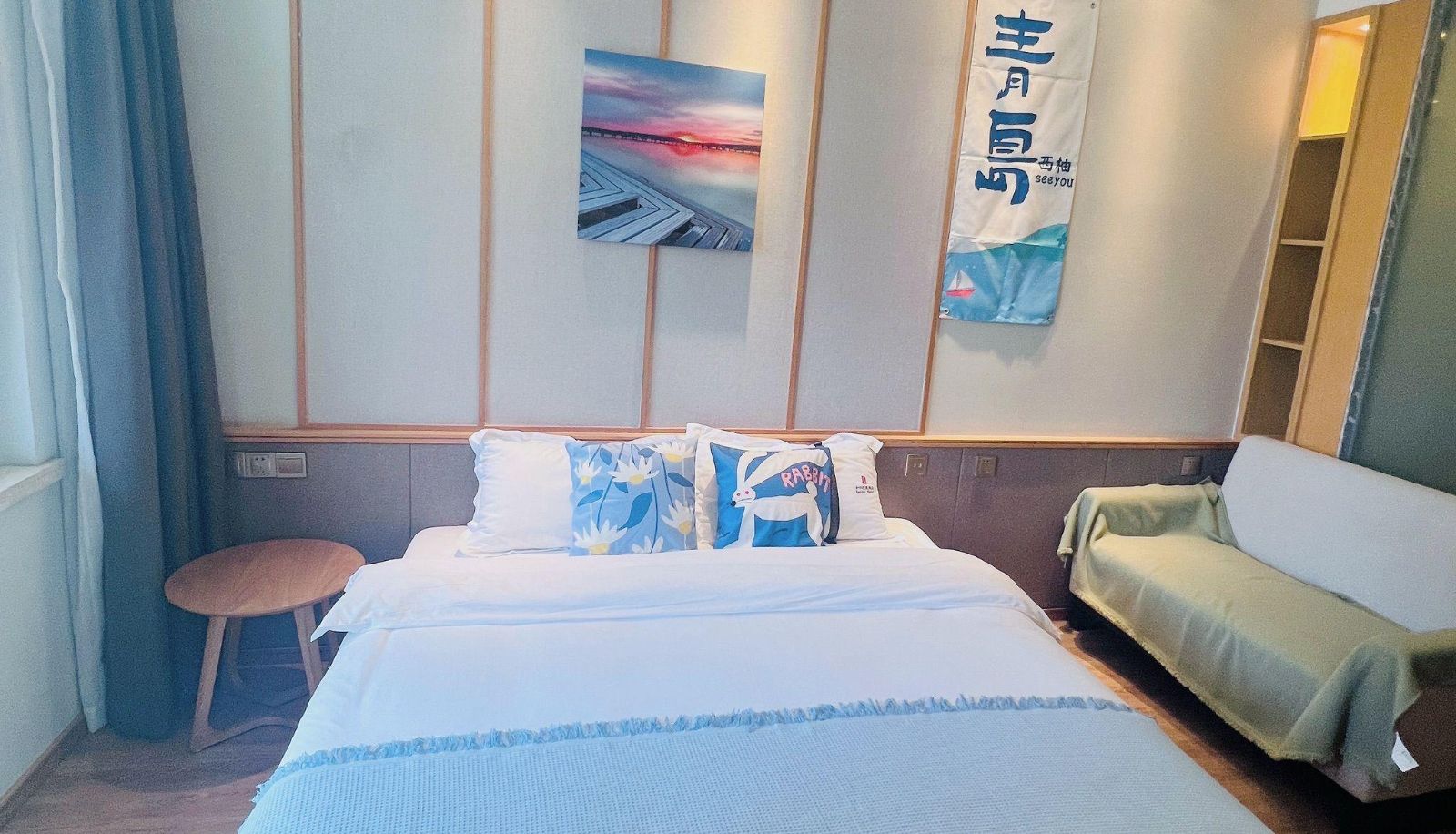 Kamer met uitzicht op zee - Grapefruit · SeeYou Seaview Hotel (Qingdao China Railway Expo City Store)