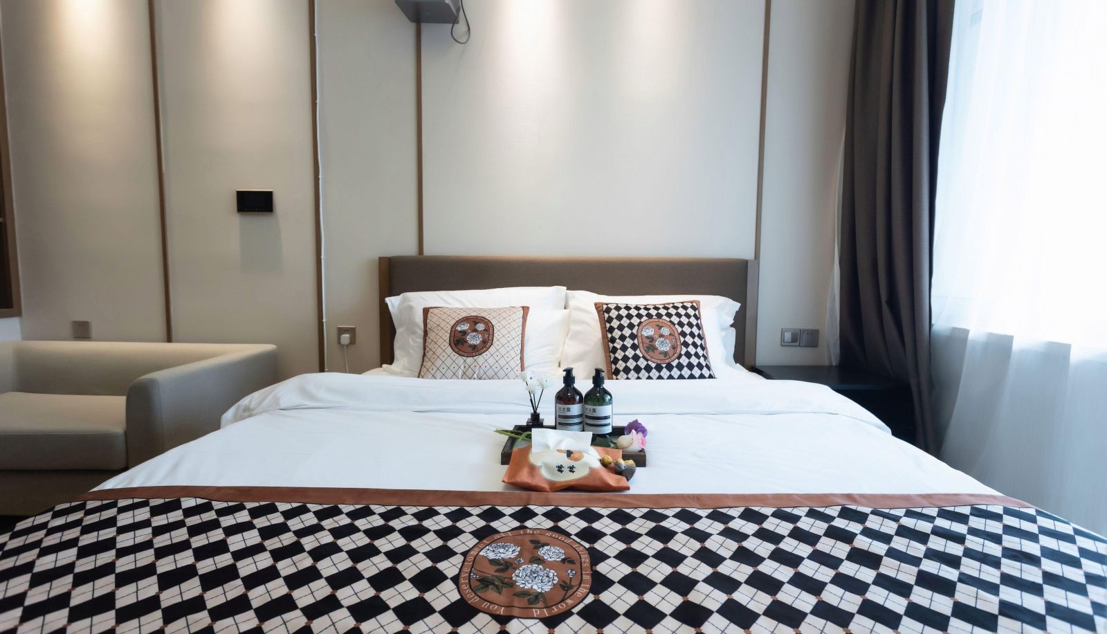 Kamer met uitzicht op zee - Grapefruit · SeeYou Seaview Hotel (Qingdao China Railway Expo City Store)