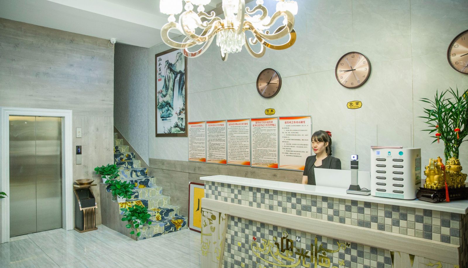 Hotel outdoor area - Dingxin Fashion Hotel