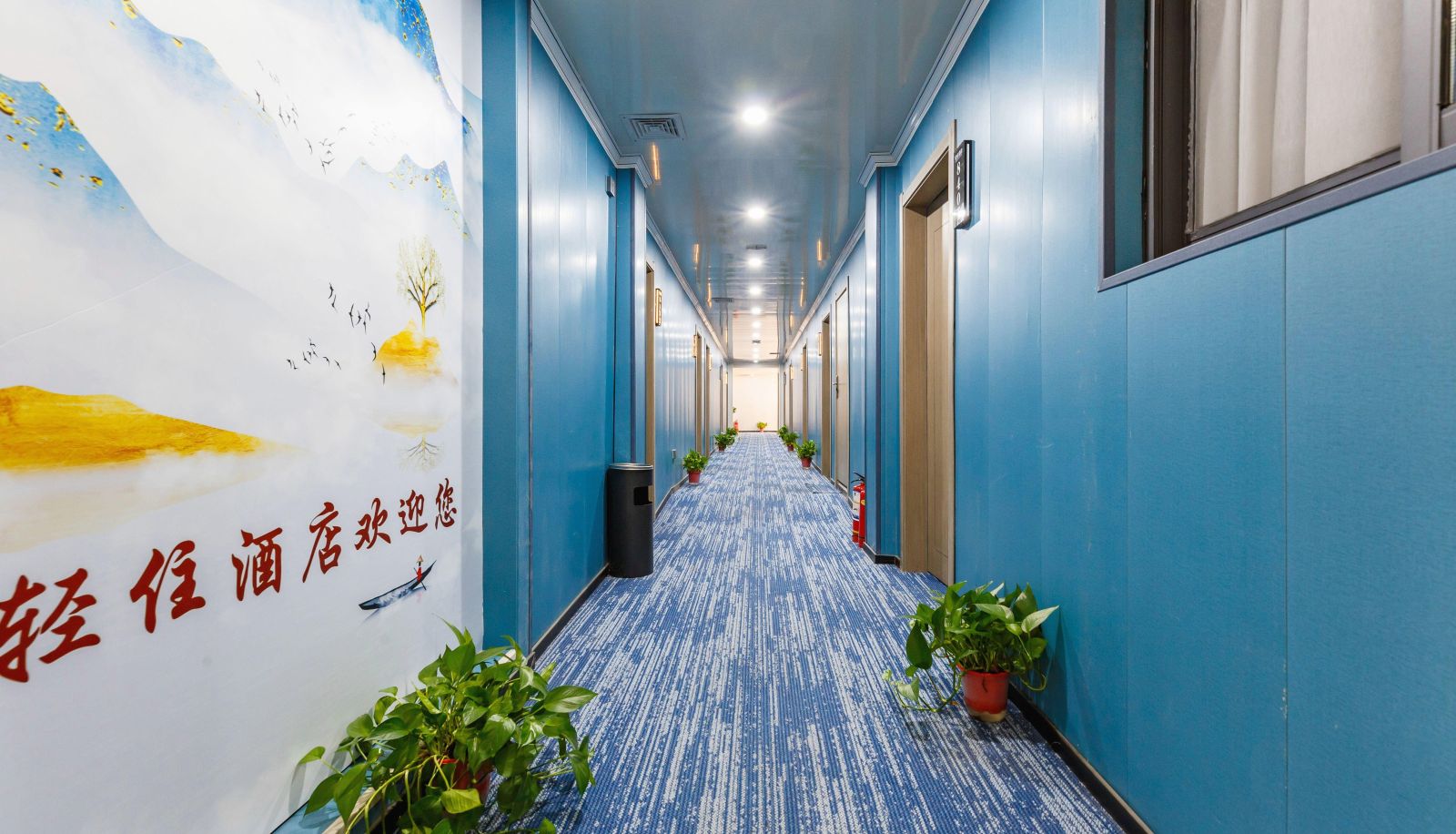 Hotel outdoor area - Light Stay · Dayu Boutique Hotel (Nanmen Mingcheng Wall Store)