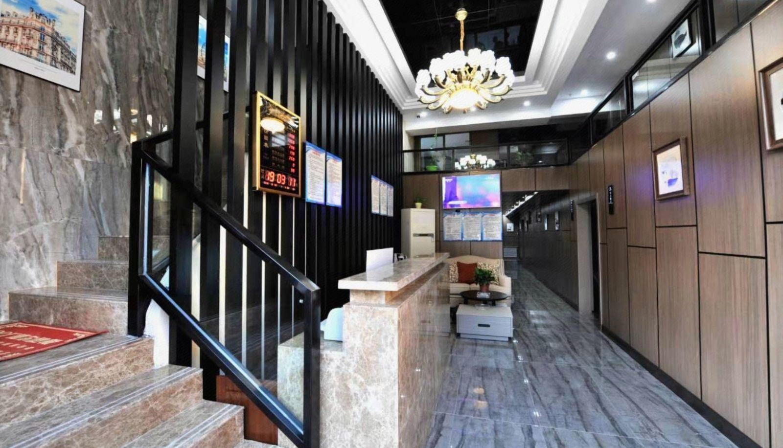 Area esterna dell'hotel - Hehuixin Business Hotel (Mogao Avenue Store)