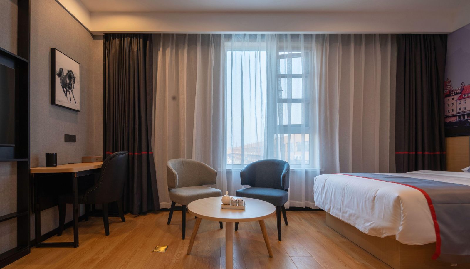 Business-Zimmer - Junyi Chain Hotel (Handan Huayaocheng Branch)