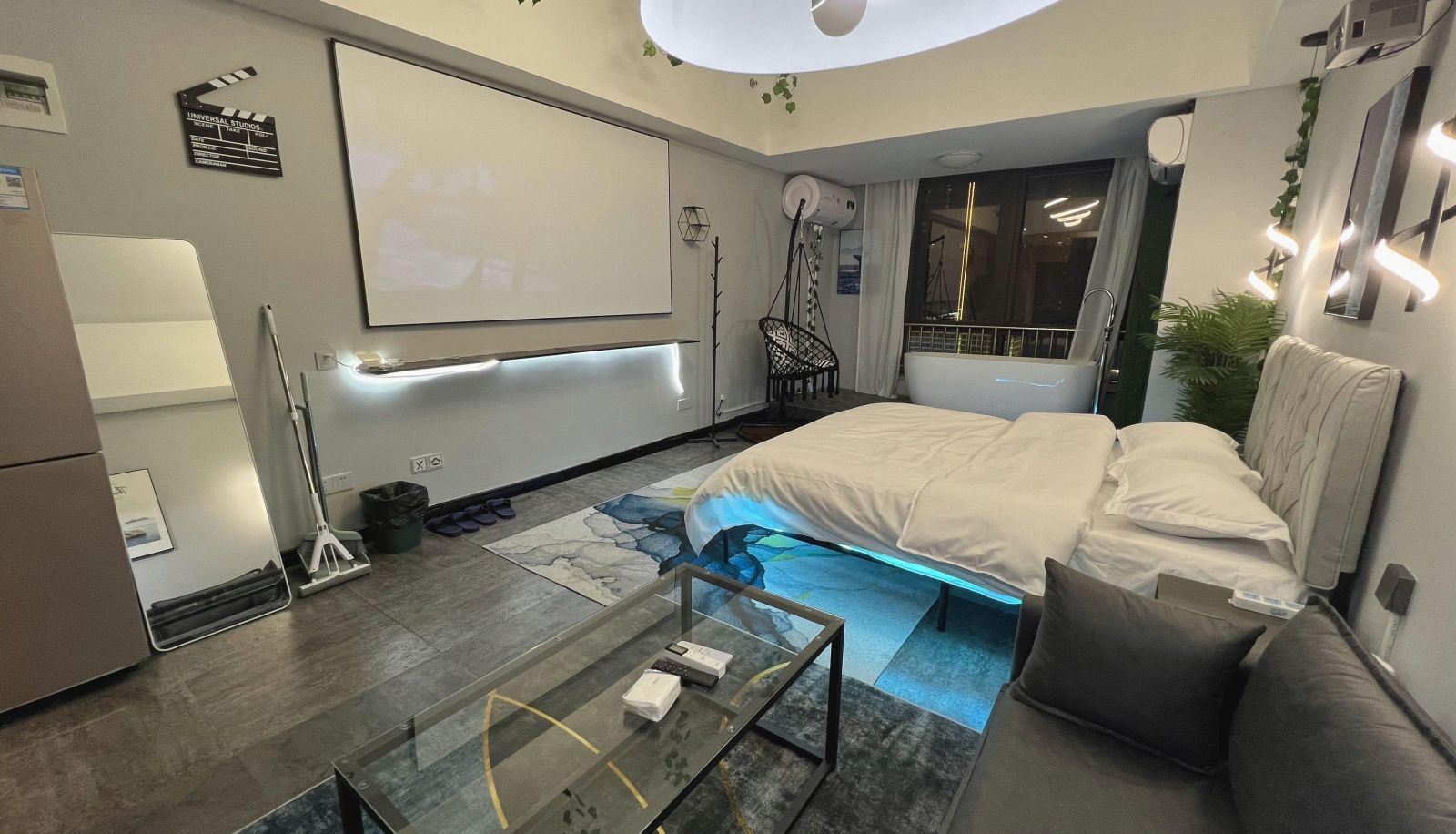 Chambre avec vue sur le lac - Sutang Intelligent Future Hotel (Hefei Rongchuang Paradise Store)