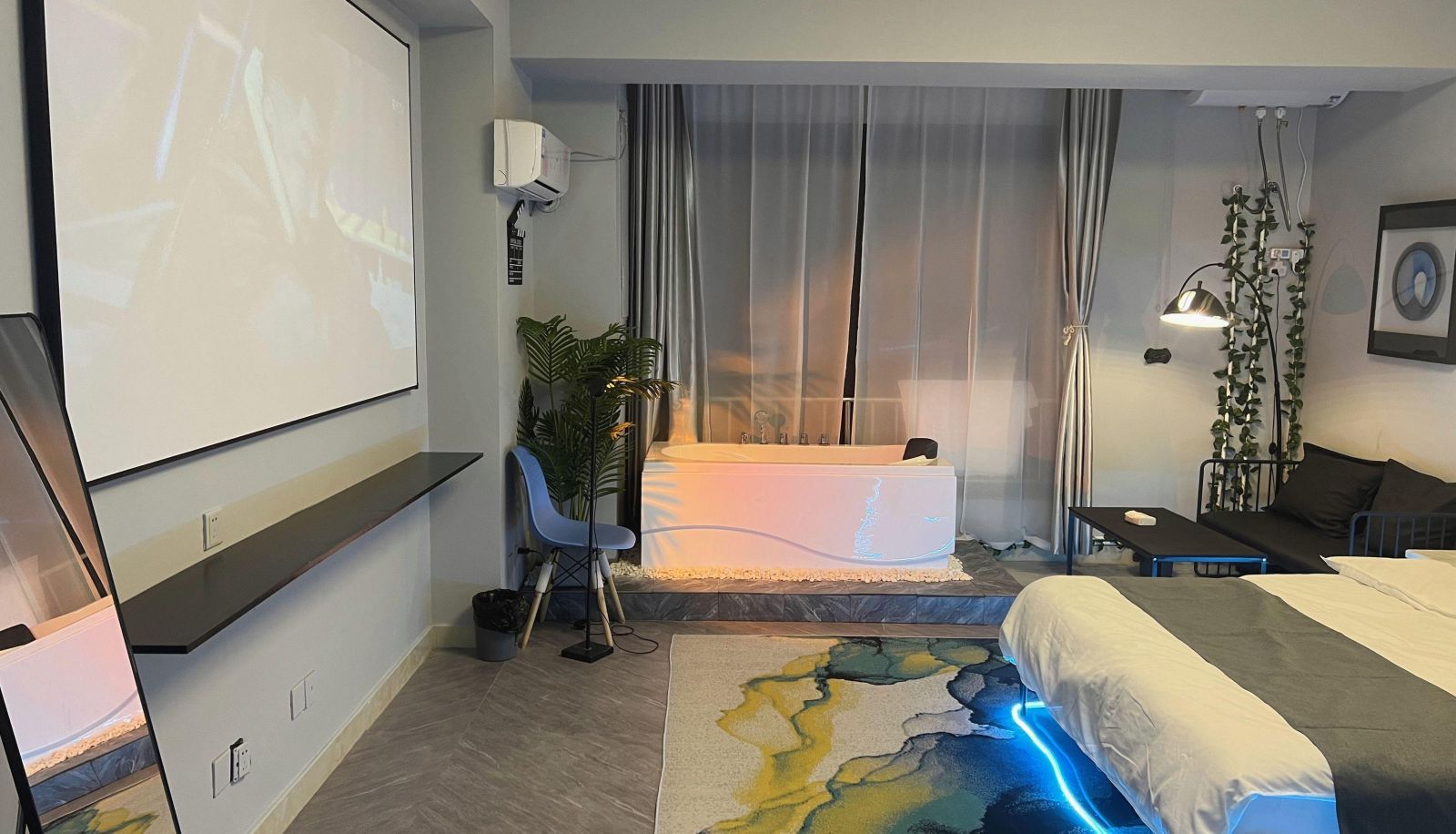 Zimmer mit Seeblick - Sutang Intelligent Future Hotel (Hefei Rongchuang Paradise Store)