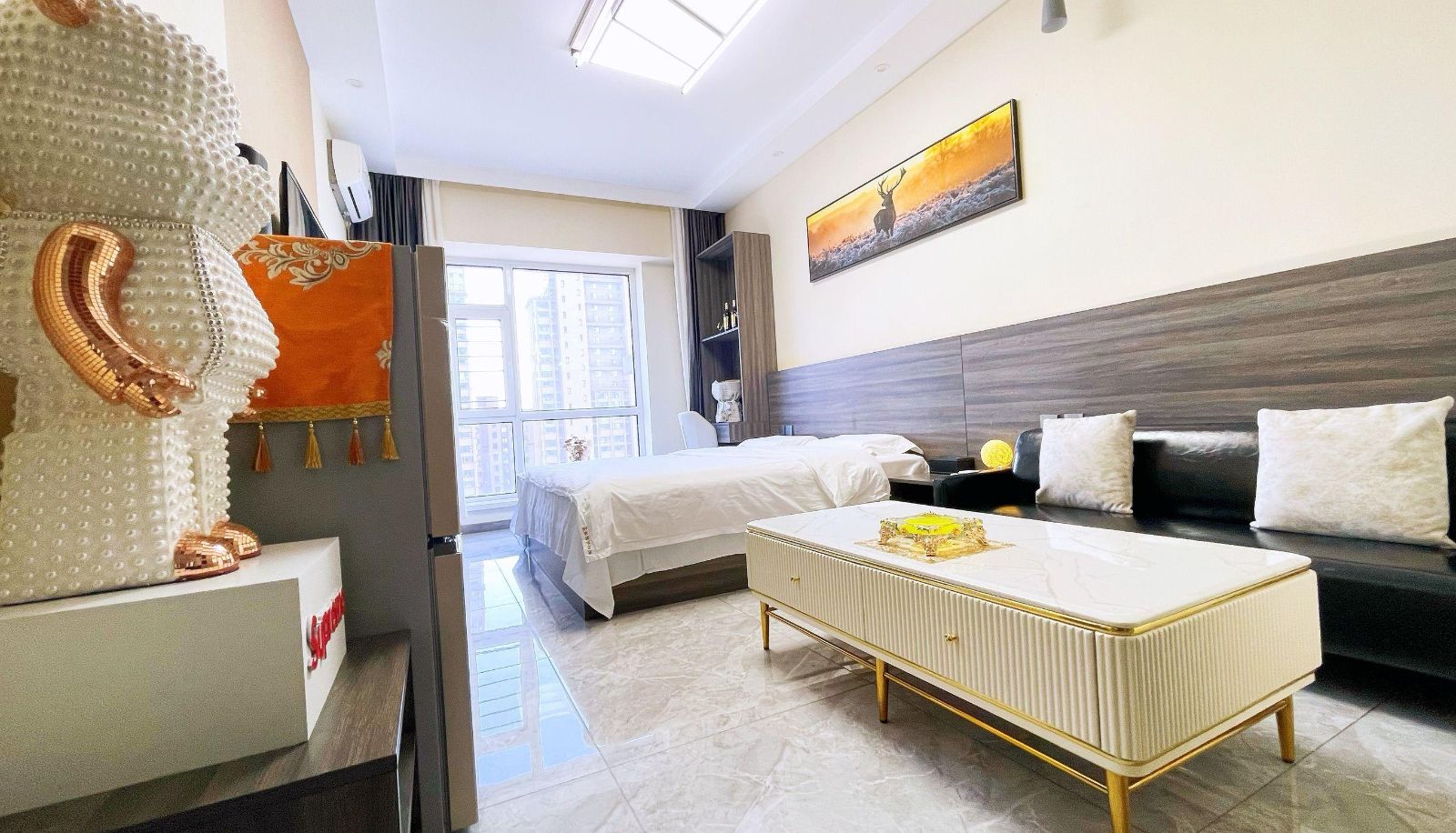 Business-Zimmer - Ouli Intelligent Hotel (Ranghulu Wanda Branch)