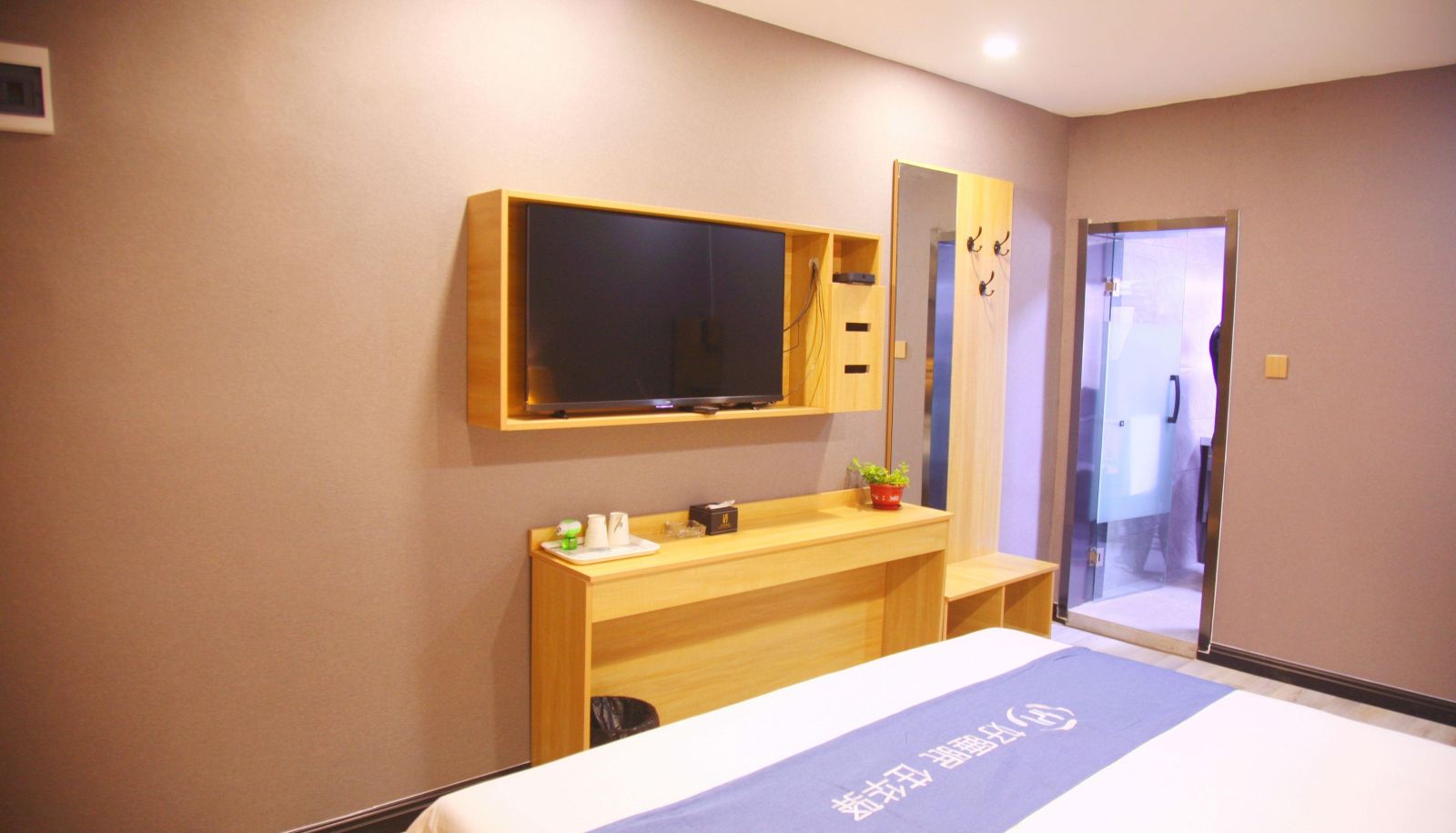 Business-Zimmer - under the banner of Rujia  Gaomi  Renmin Street  Welcome Building Huayi Hotel