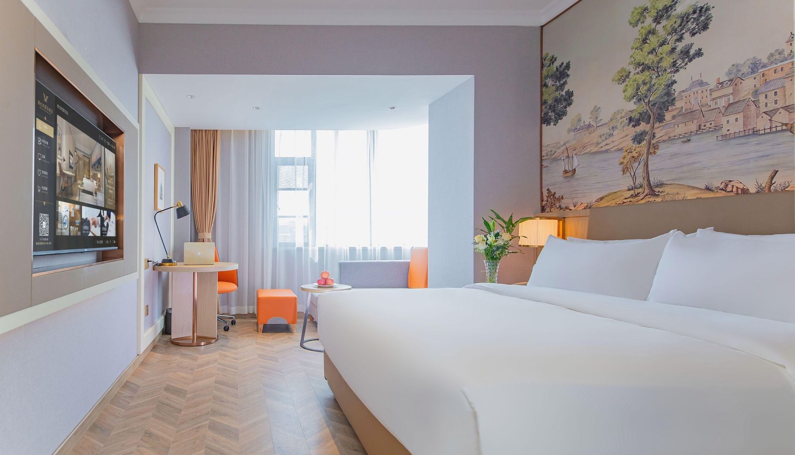 Business-Zimmer - Vienna Hotel (Ezhou Binjiang Wuyue Plaza Store)