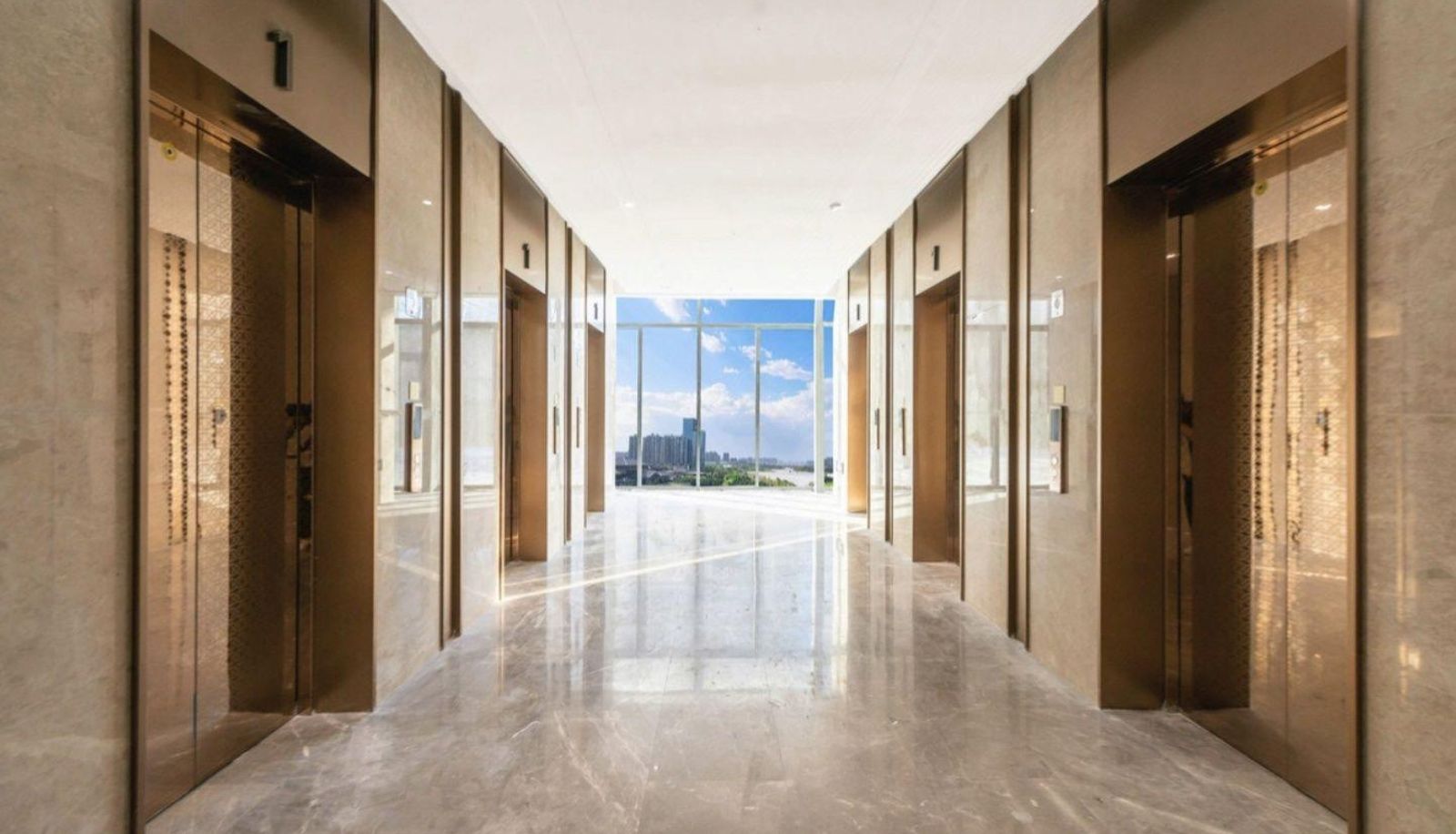 Buitenruimte van het hotel - Heyue Hotel (Xi'an Chanba International Convention and Exhibition Center Store)