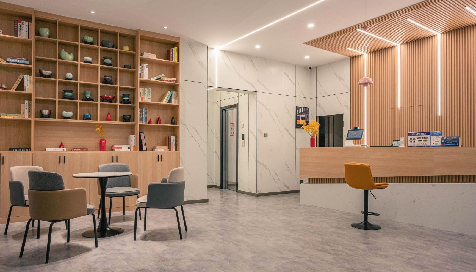 Buitenruimte van het hotel - Qingzhou City Jiujiu Boutique Hotel
