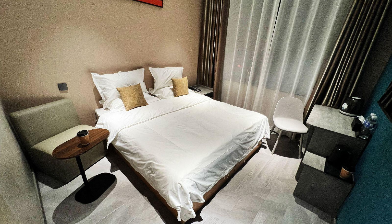Business-Zimmer - Huafeng Boutique Hotel (Pingdu Renmin Road Branch)