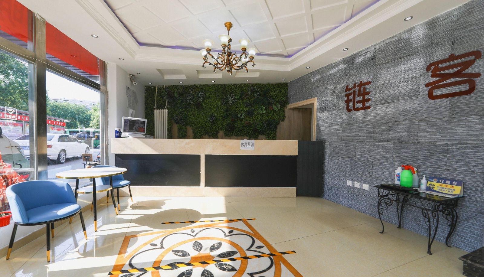 Area esterna dell'hotel - LINNK Chain Guest Hotel (Daxing Branch)