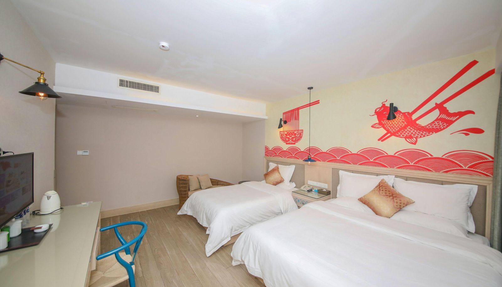 Familienzimmer - Pai Hotel (Shaoxing Xinchang Qixing Street Branch)