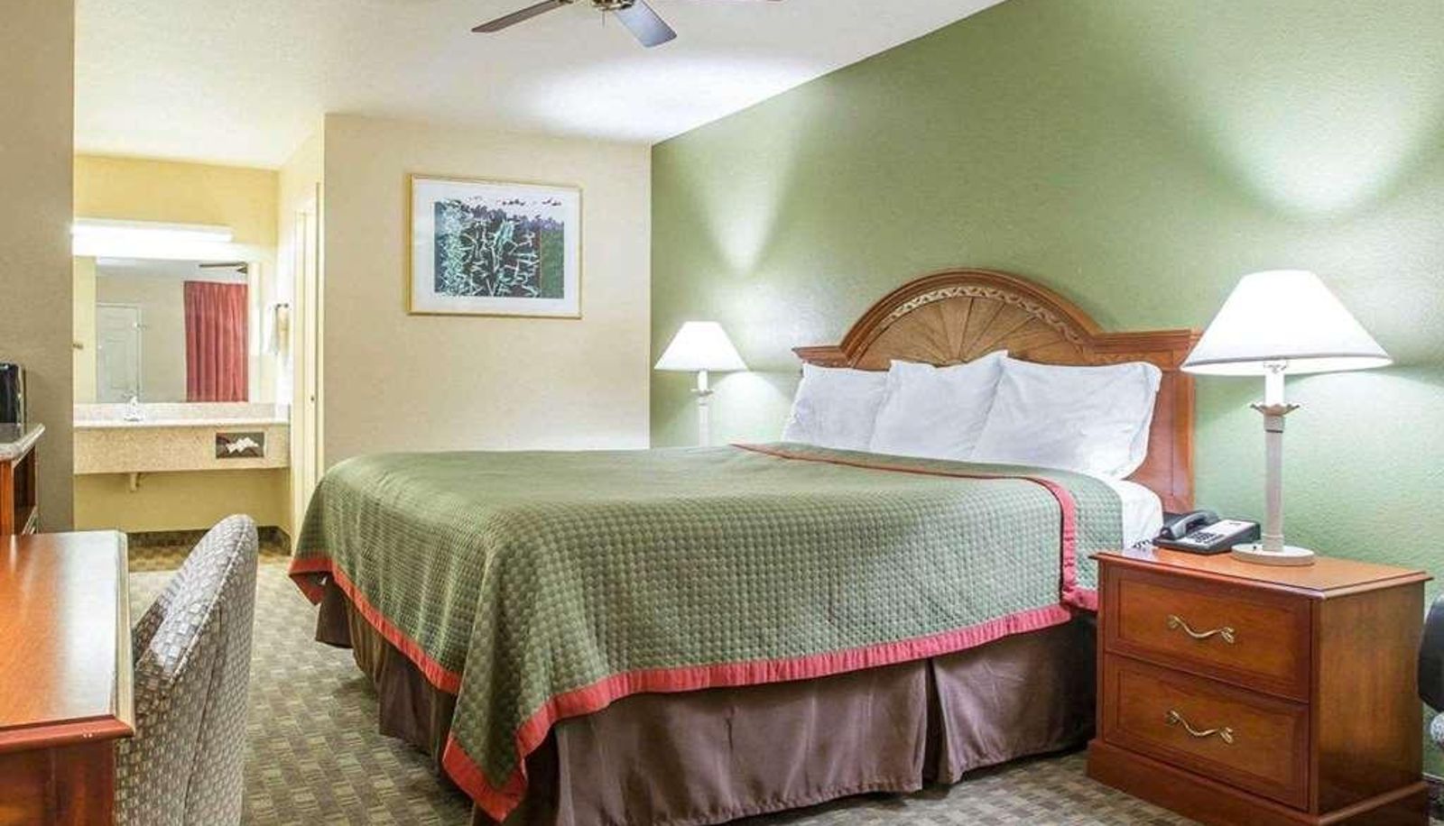 Standardzimmer (Doppel) - RODEWAY INN DELANO