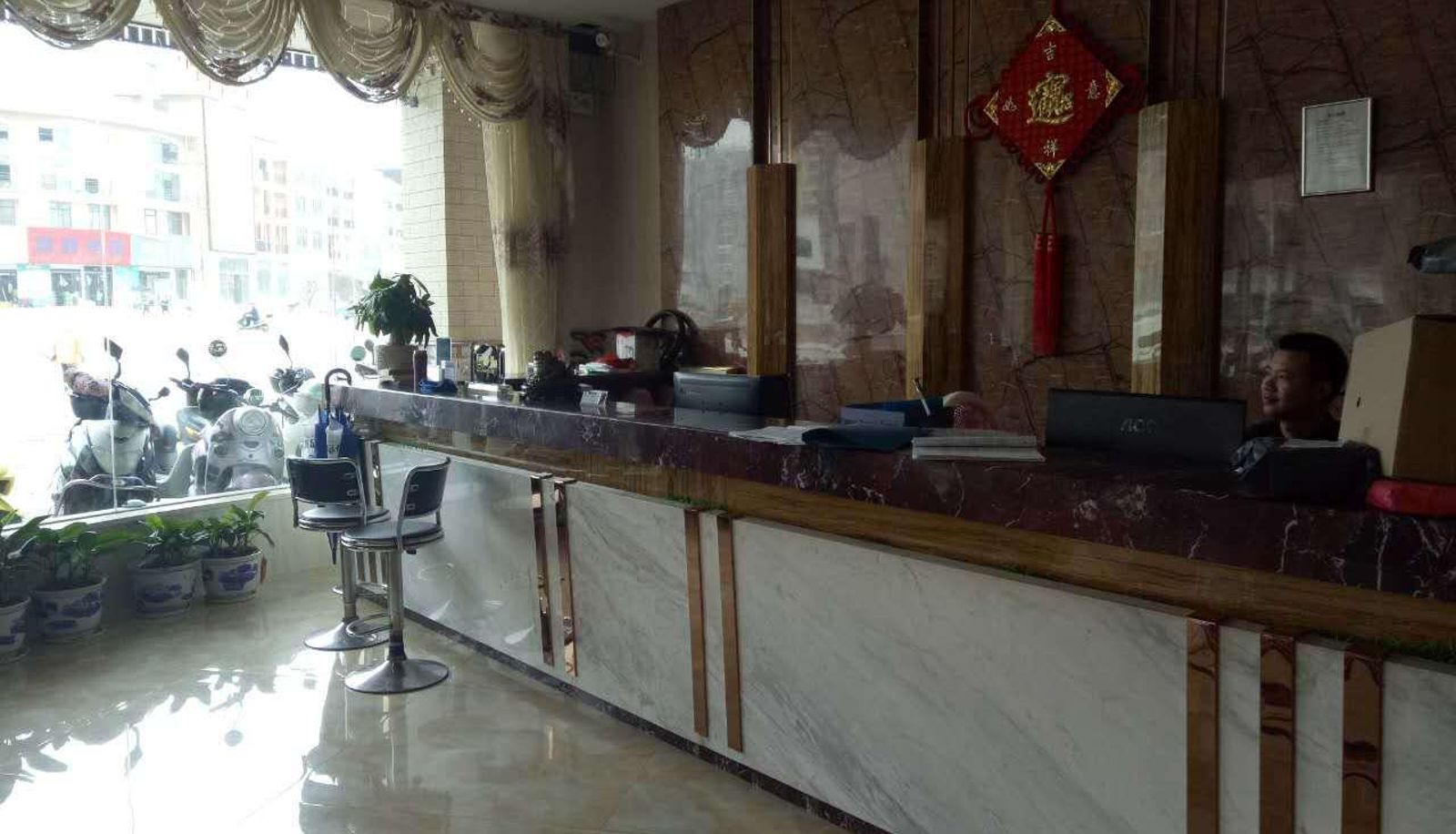 Zewnętrzna część hotelu - Jingxuan Business Hotel