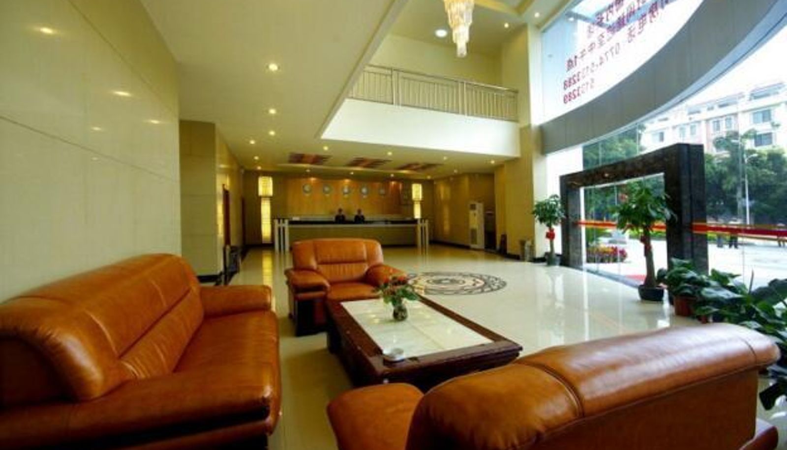Buitenruimte van het hotel - Qiushi Hotel
