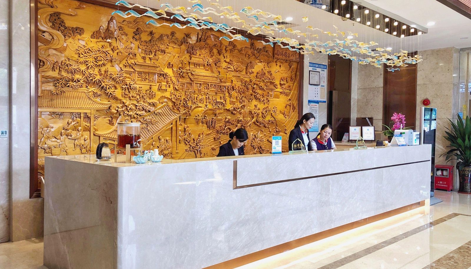 Zona exterior del hotel - Yangjiang Shibazi Hotel